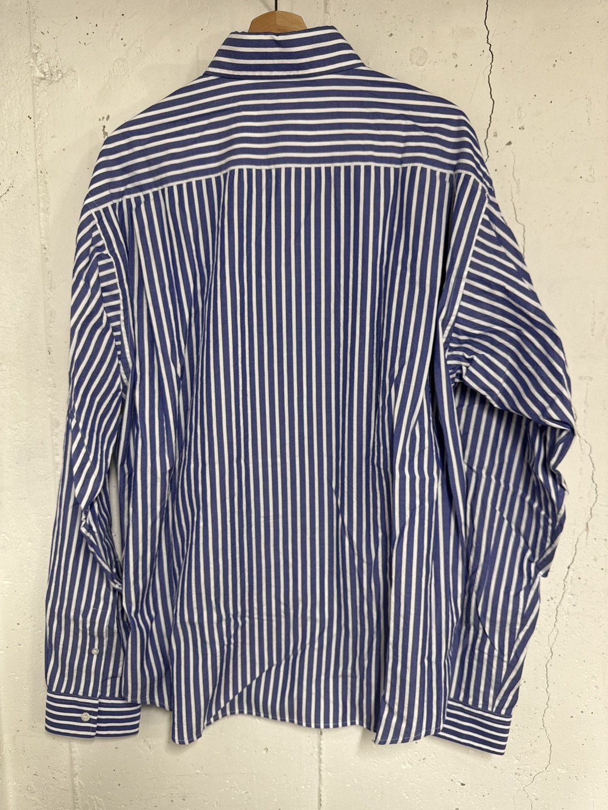 Balenciaga Balenciaga Striped Button Up Shirt XL Size US L / EU 52-54 / 3 - 3 Thumbnail