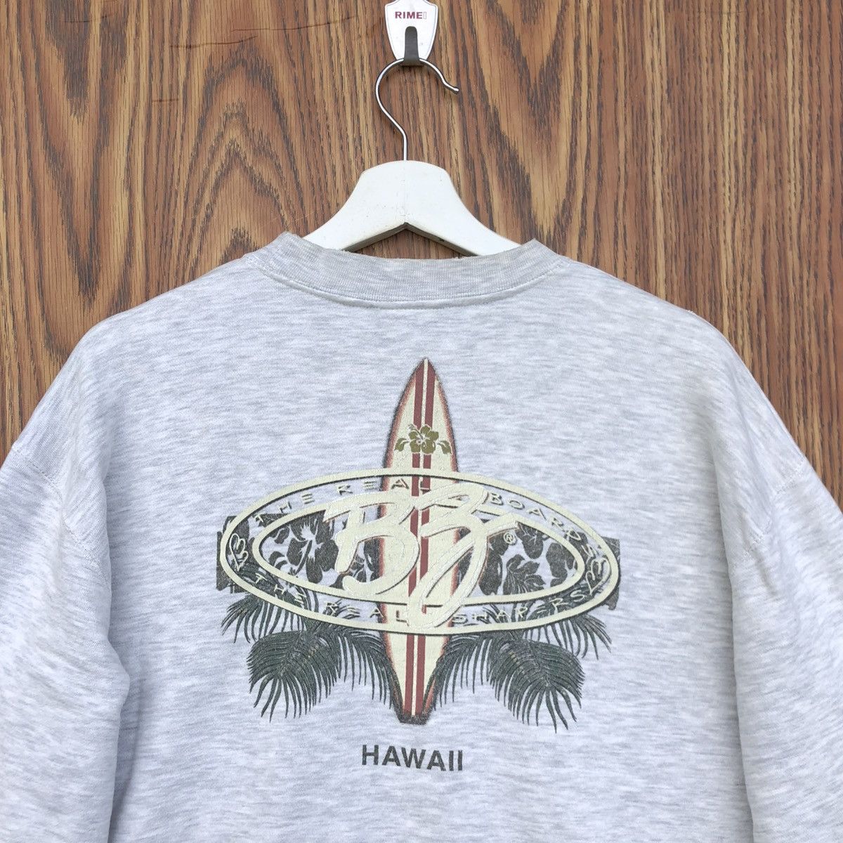 Vintage Vintage Hawaii The real Boards Pullover Sweatshirt Size US M / EU 48-50 / 2 - 2 Thumbnail