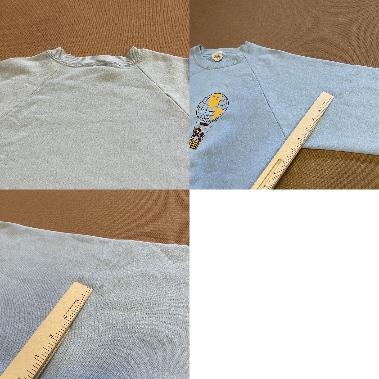 Fruit Of The Loom VINTAGE Pinocchio Sweatshirt Mens Large Blue Theatre Crewneck 1991 90s Journeys Size US L / EU 52-54 / 3 - 9 Thumbnail