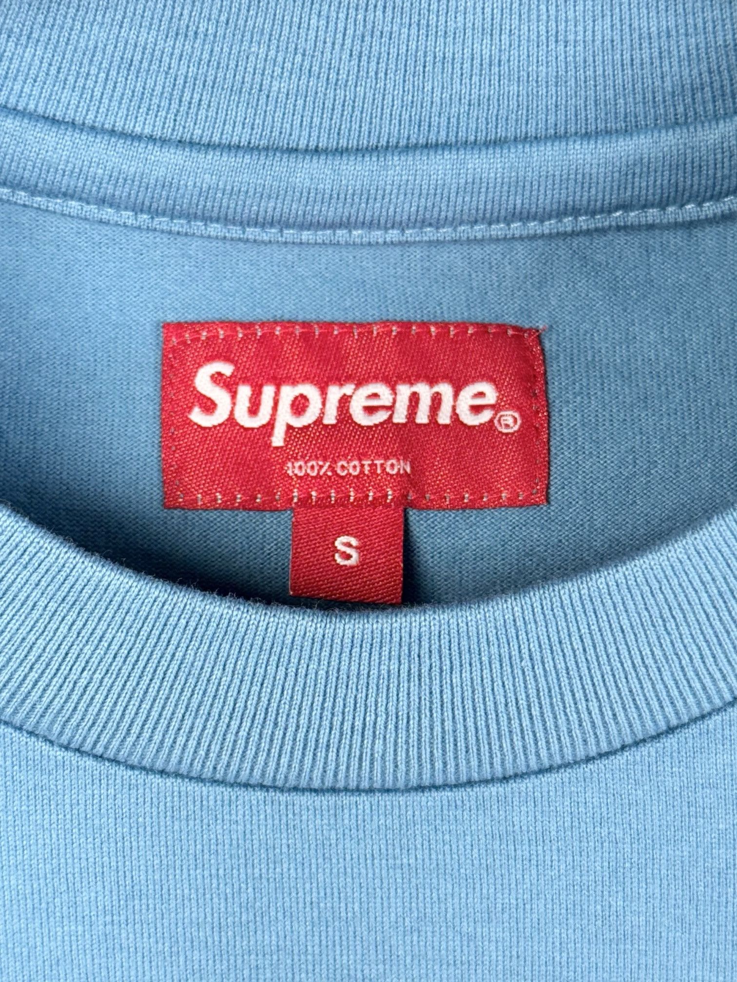 Supreme UNWORN* Supreme Small Box Tee (SS23) Light Blue Size US S / EU 44-46 / 1 - 3 Thumbnail