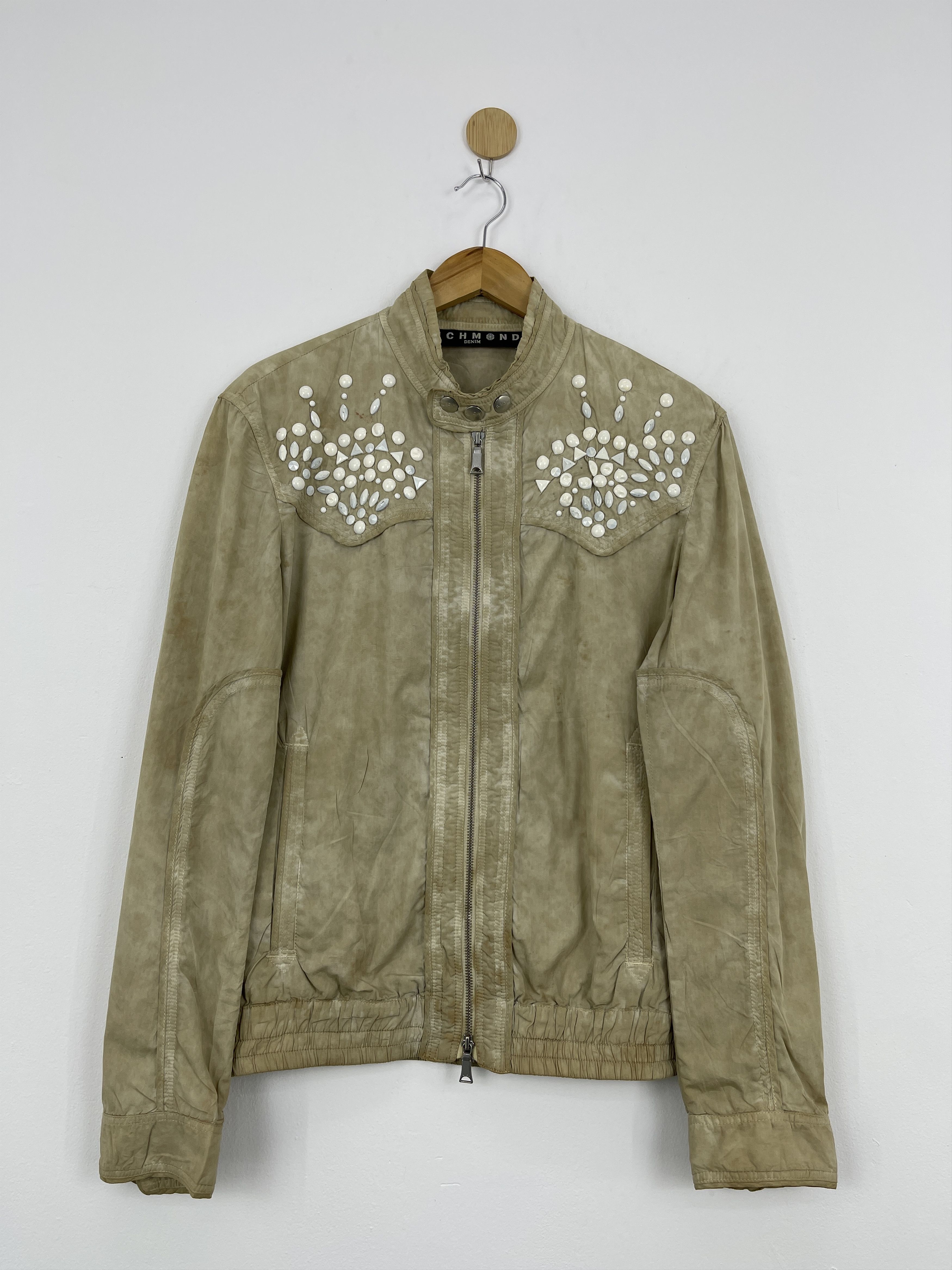 Richmond Denim Vintage Richmond Denim Full Zipper Jacket JA0016 Size US S / EU 44-46 / 1 - 1 Thumbnail
