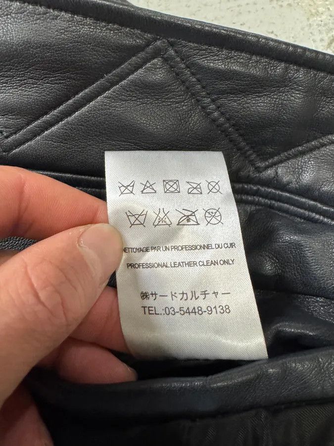 Designer × Givenchy × Vintage SS2013 Givenchy Navy Lamb Leather Bomber Jacket Size US L / EU 52-54 / 3 - 11 Thumbnail