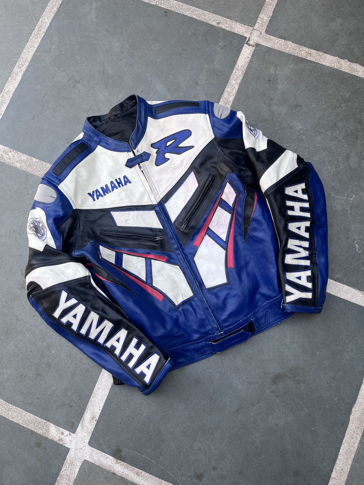 Vintage Rare Vintage Yamaha Racing Leather Jacket – Level 2 Armored Size US XL / EU 56 / 4 - 1 Thumbnail