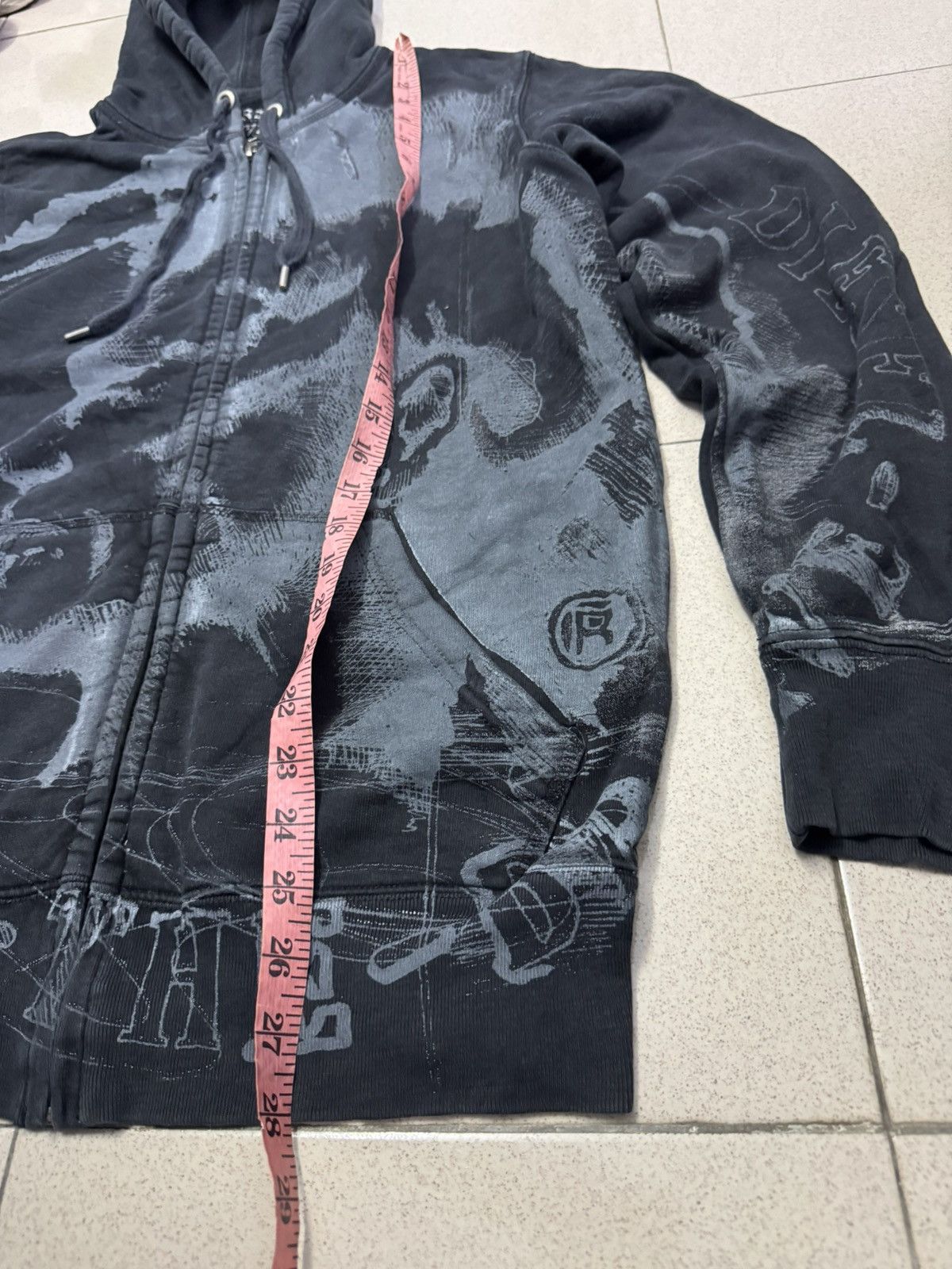 Diesel DIESEL BIG PRINT HOODIE Size US M / EU 48-50 / 2 - 3 Thumbnail