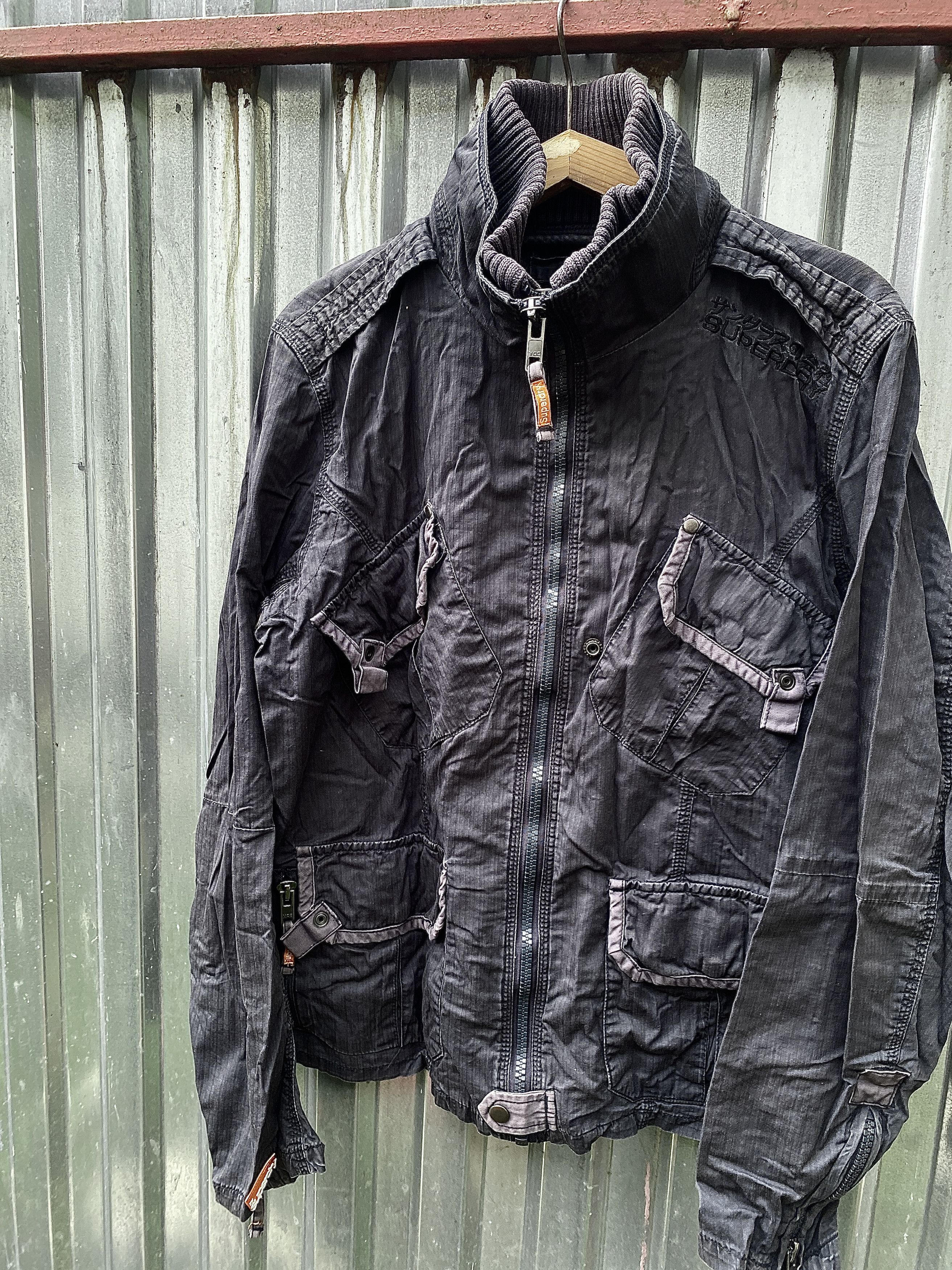 If Six Was Nine VTG JAPANESE BALENCIAGA TYPE CROPPED CARGO JACKET Size US M / EU 48-50 / 2 - 4 Thumbnail