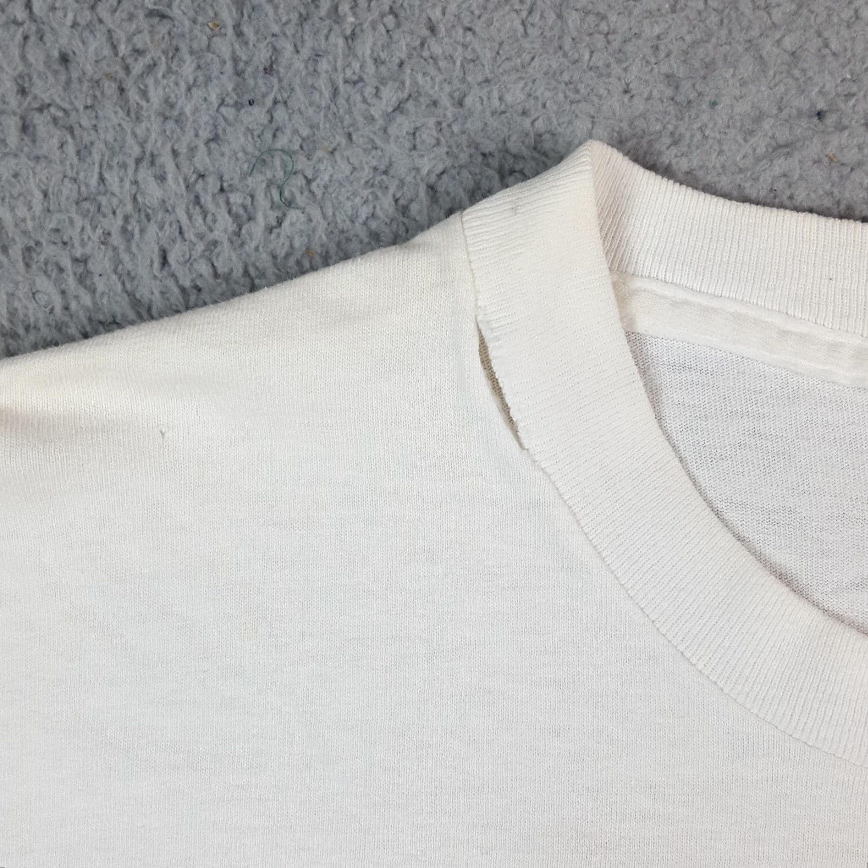 Vintage VINTAGE Daniel Boone Baseball Men's XL T Shirt - 90s Retro School Sports 100% Cotton White Short Sleeve Crew Neck Allsports Size US XL / EU 56 / 4 - 5 Thumbnail