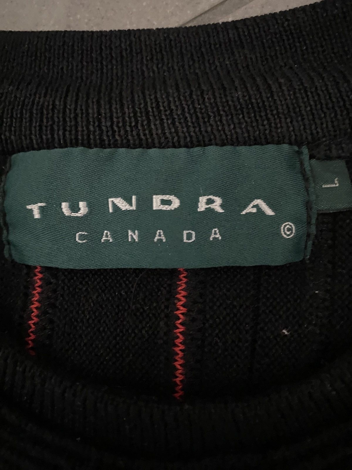 Tundra knit sweater Coogi style