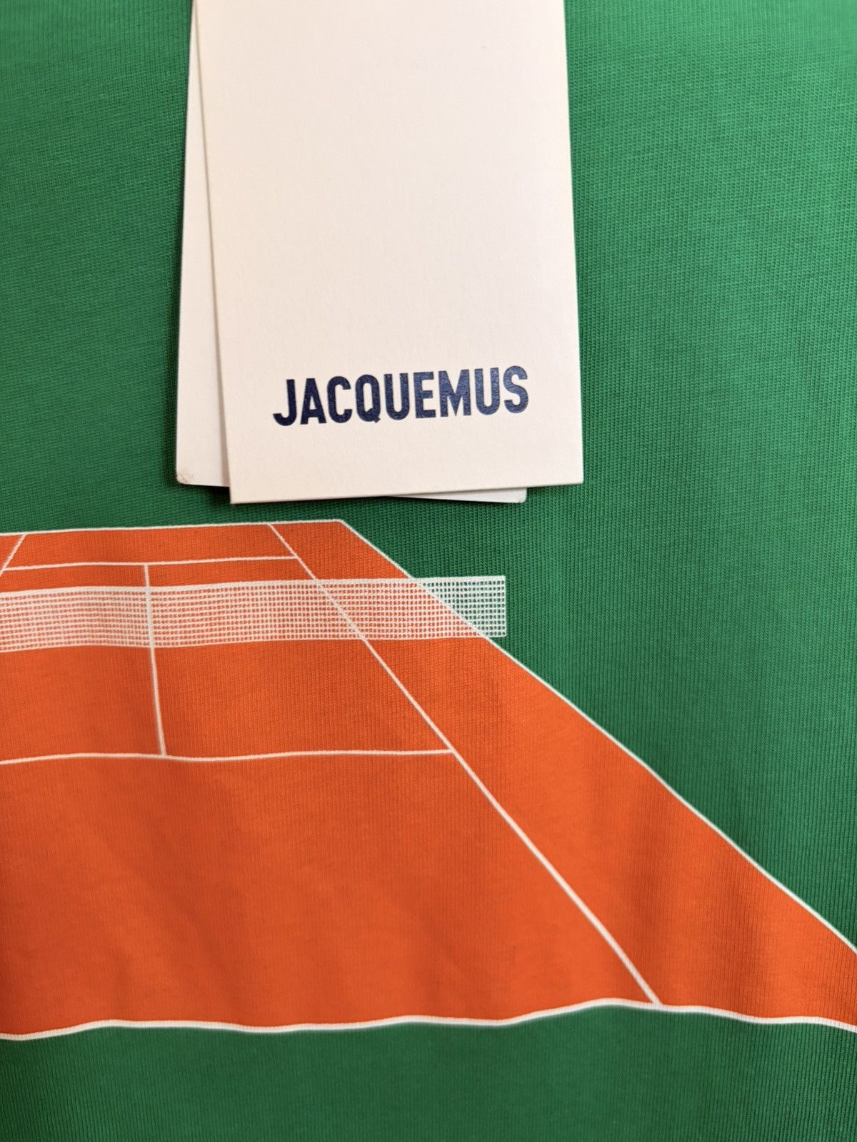 Jacquemus Jacquemus Green Tennis Tshirt Size US M / EU 48-50 / 2 - 4 Thumbnail