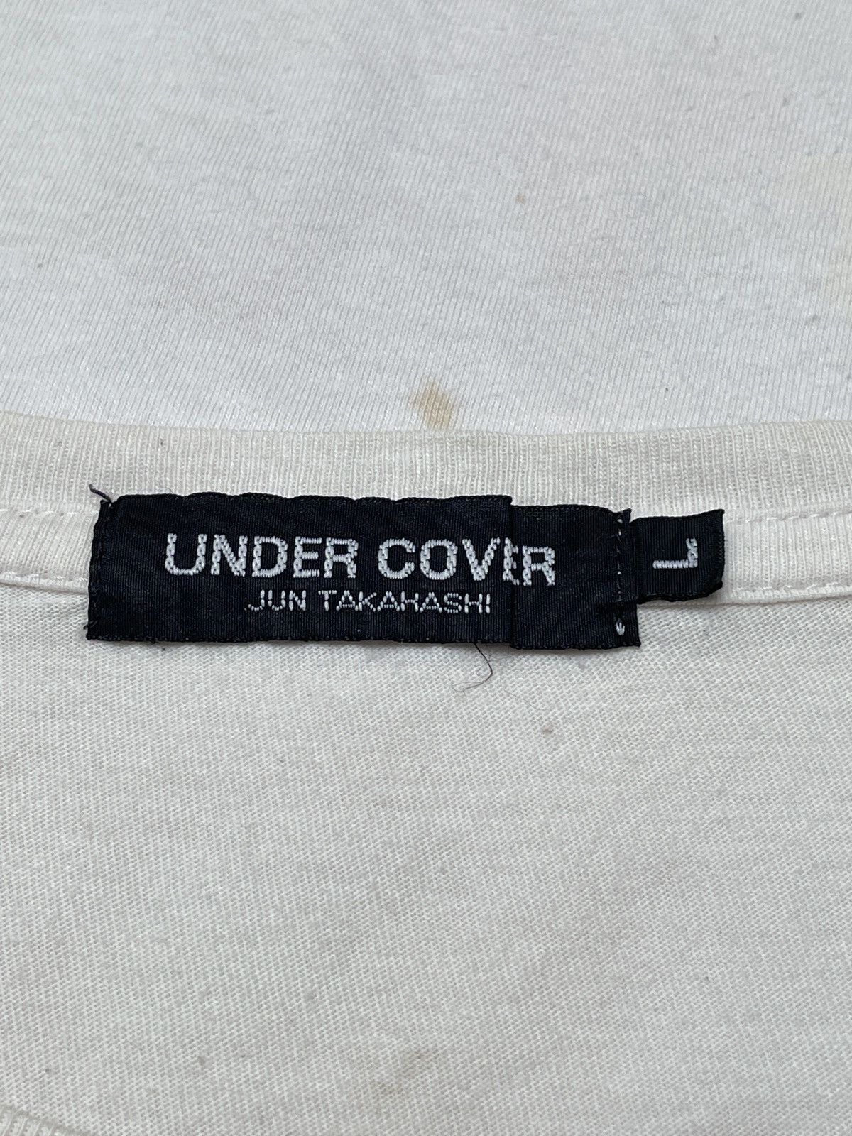 Undercover Vintage Brand Undercover Jun Takahashi T-Shirt 2000s Size US L / EU 52-54 / 3 - 6 Thumbnail