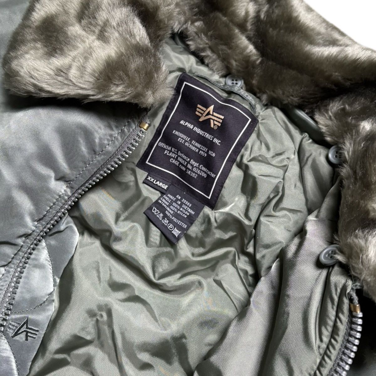Alpha Industries Alpha Industries B-15 Mod Flight Jacket Olive Men's XXL Size US XXL / EU 58 / 5 - 3 Thumbnail