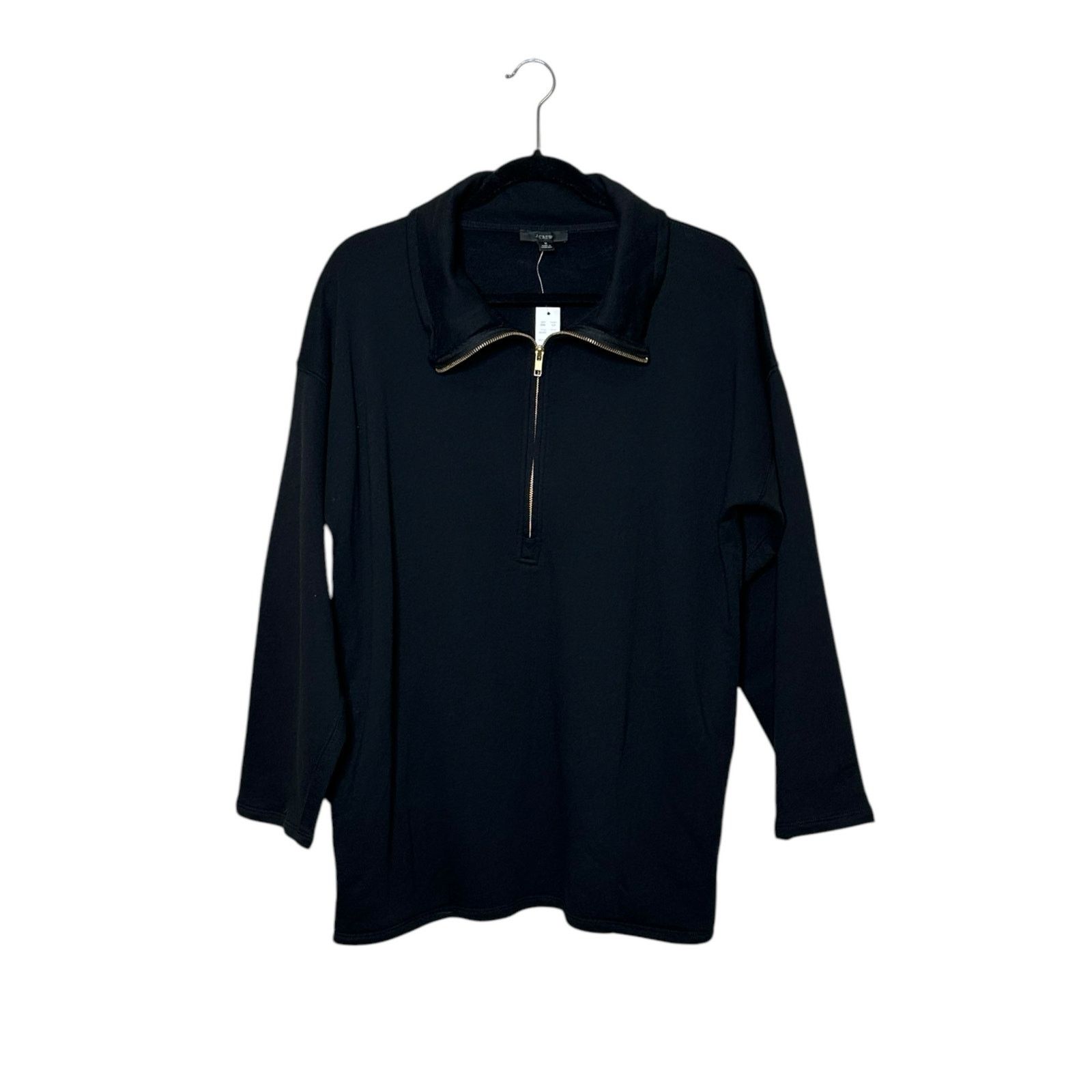 J.Crew J. Crew black long sleeves pullover sweater size Small Size US S / EU 44-46 / 1 - 1 Thumbnail