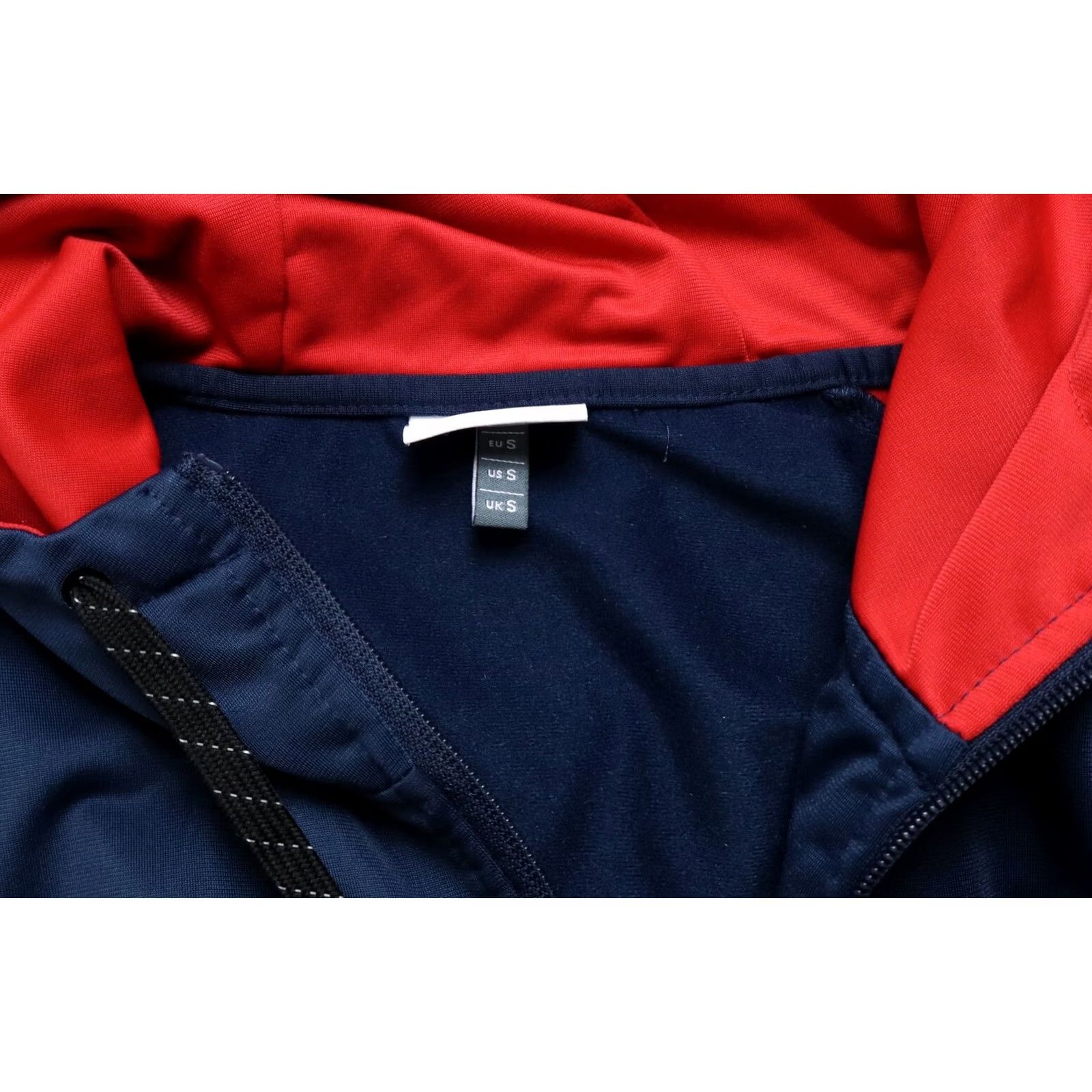 Ellesse Ellesse Hoodie Men's SMALL Full Zip Hooded Pockets Logo Dark Blue Track Top Size US S / EU 44-46 / 1 - 7 Thumbnail