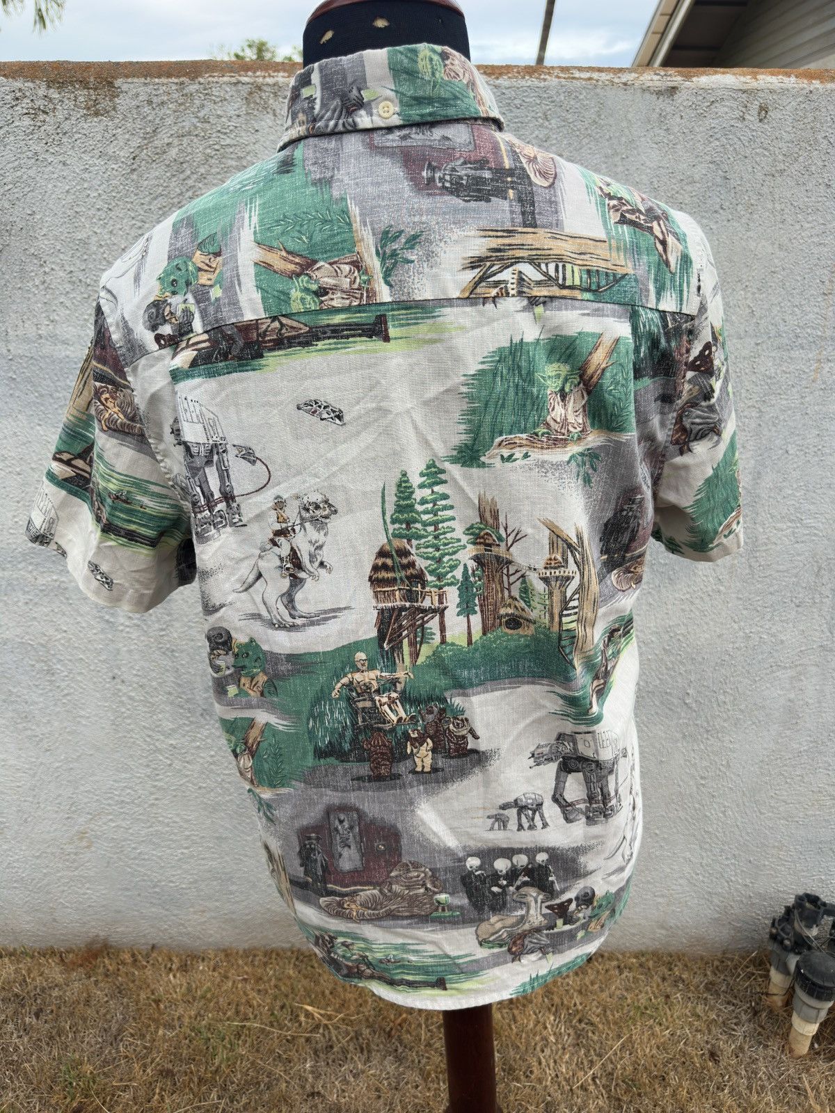 Reyn Spooner Reyn Spooner Star Wars Tailored Men's M Jabba Hutt Hoth Size US M / EU 48-50 / 2 - 2 Thumbnail