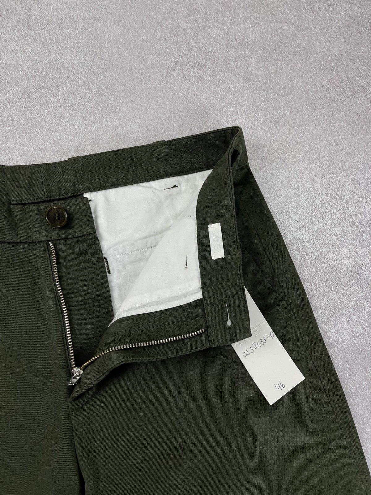 Arket ARKET Men’s Chino Khaki Trousers Pants Slim Fit Size 46 Size US 30 / EU 46 - 4 Thumbnail