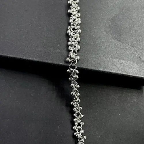 Jewelry Triple Layered Silver Wallet Chain Size ONE SIZE - 5 Thumbnail
