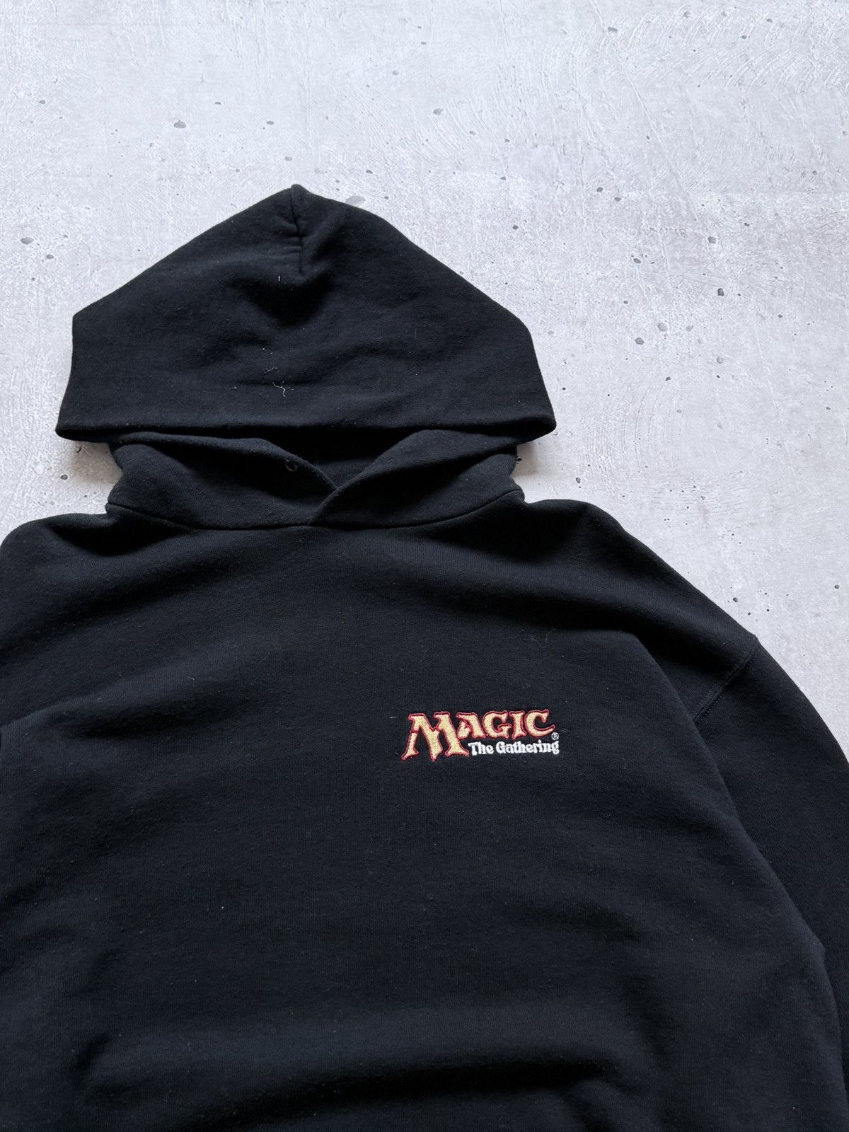 Vintage Vintage 00s Magic The Gathering Hoodie Size US L / EU 52-54 / 3 - 3 Thumbnail