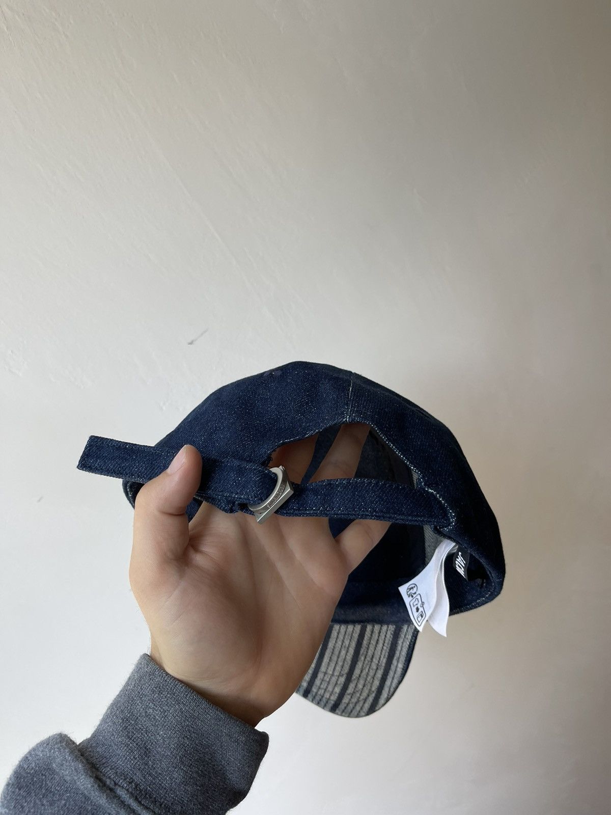 Jacquemus Jacquemus Denim Gadjo Cap w/ Tags - Blue Hats jeans Size ONE SIZE - 3 Thumbnail