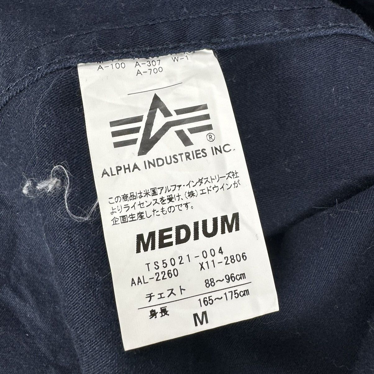 Alpha Industries × Vintage ☀️ALPHA INDUSTRIES PATCH BUTTON SHIRTS Size US M / EU 48-50 / 2 - 10 Thumbnail