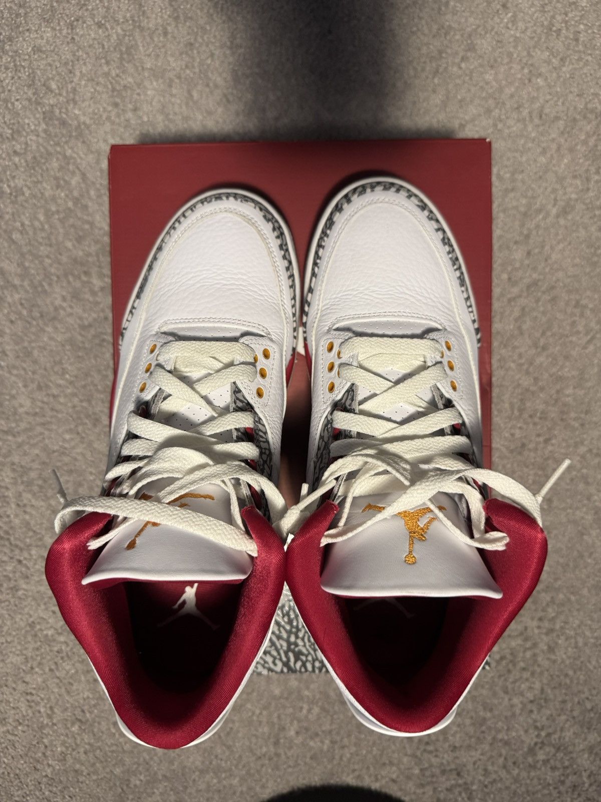 Jordan Brand Jordan 3 Cardinal Red Size US 9.5 / EU 42-43 - 4 Thumbnail