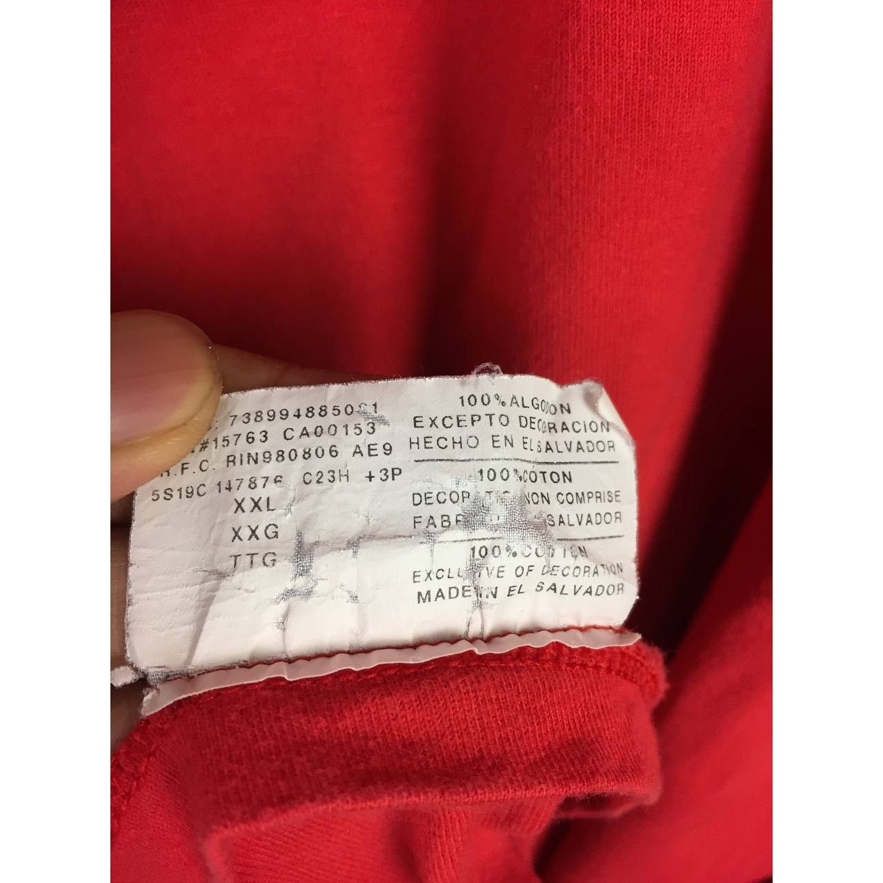 Champion × Vintage Champion Authentic Athleticwear Spell Out Logo Tee Size US XXL / EU 58 / 5 - 9 Thumbnail