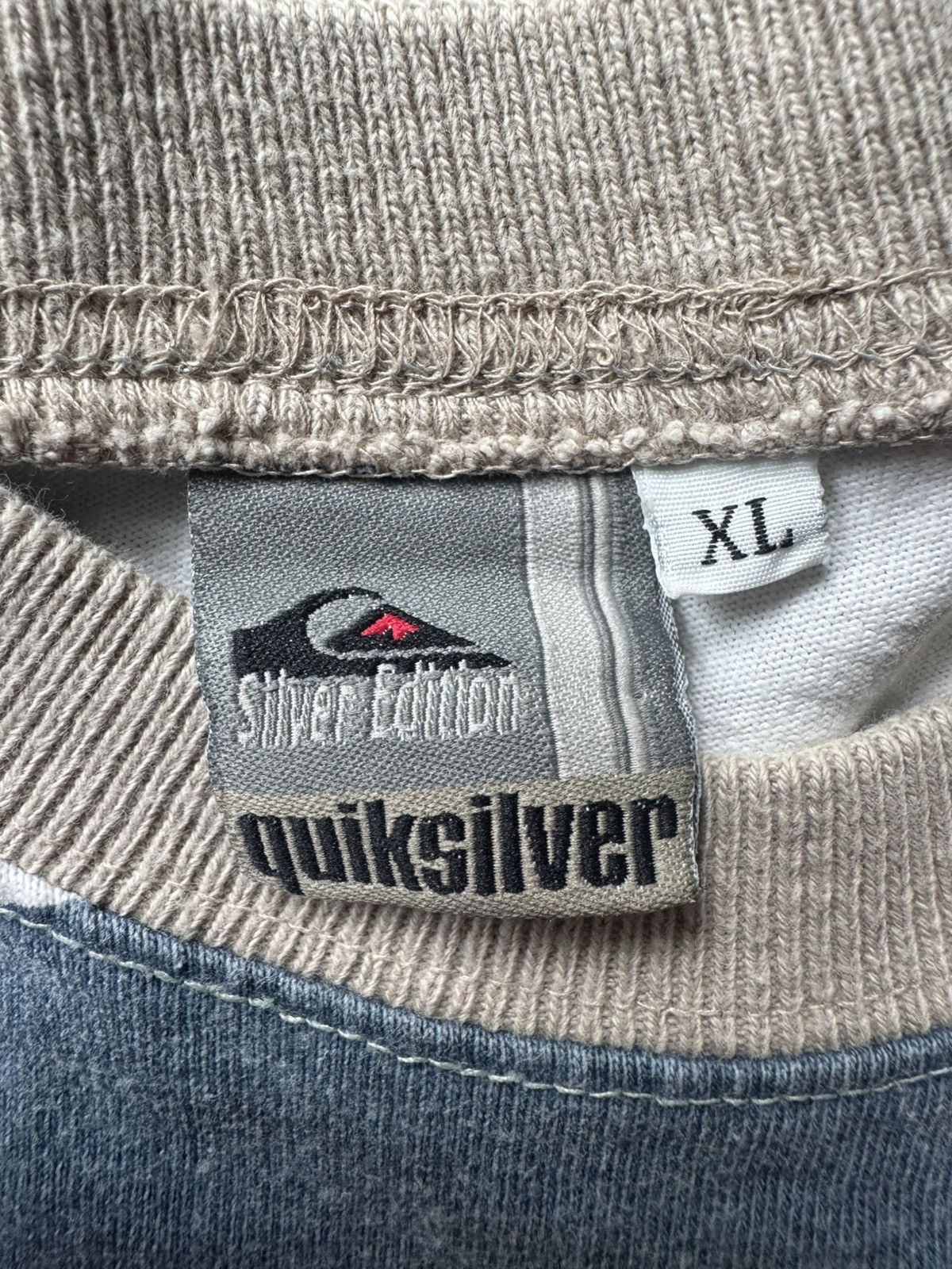 Quiksilver Vintage Quilsilver Striped Pocket Tee Size US XL / EU 56 / 4 - 4 Thumbnail