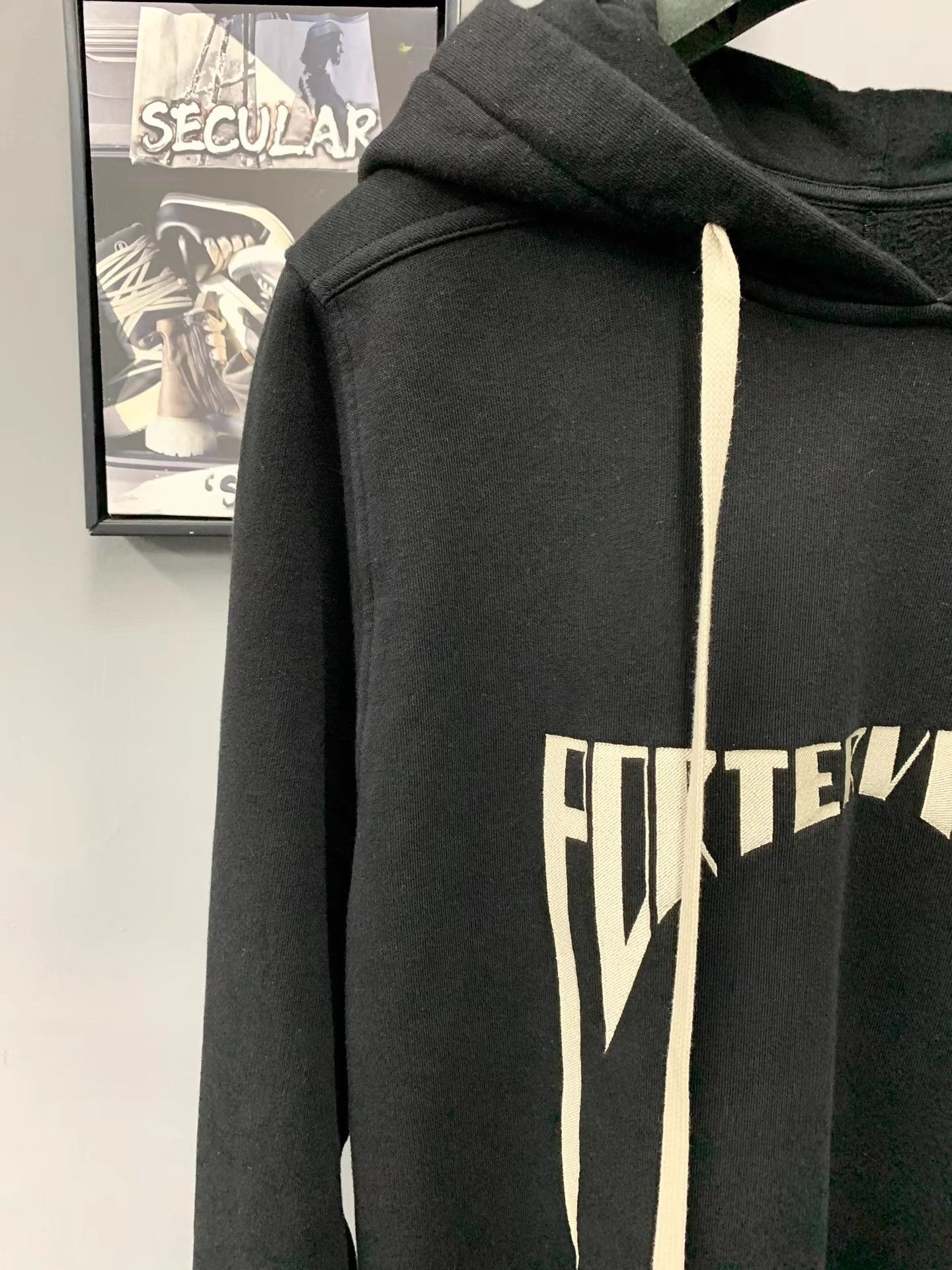 Rick Owens Rick Owens 24FW Mainline Embroidered Hoodie K34 Size US S / EU 44-46 / 1 - 4 Thumbnail
