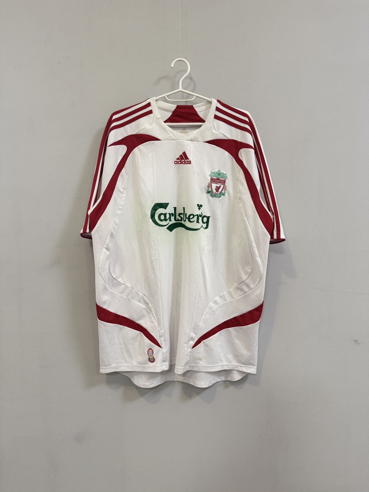 Adidas × Vintage #26 Carragher Liverpool 2007/08 football shirt Size US XL / EU 56 / 4 - 1 Thumbnail