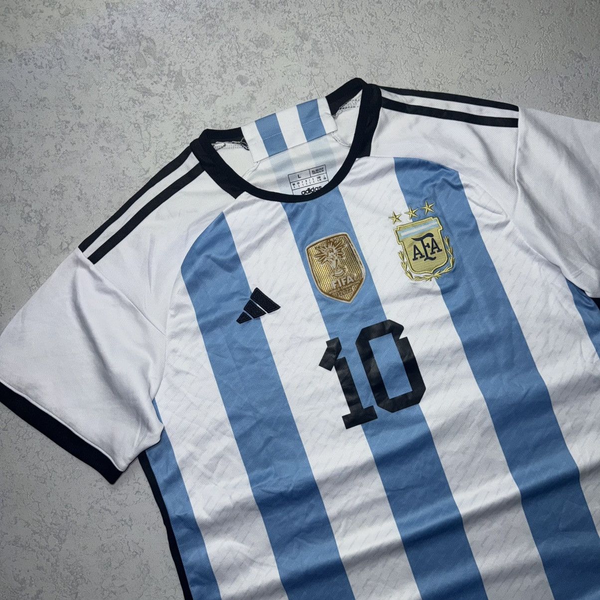 Adidas Adidas 2022/23 Argentina Messi Jersey Size L Size US L / EU 52-54 / 3 - 2 Thumbnail