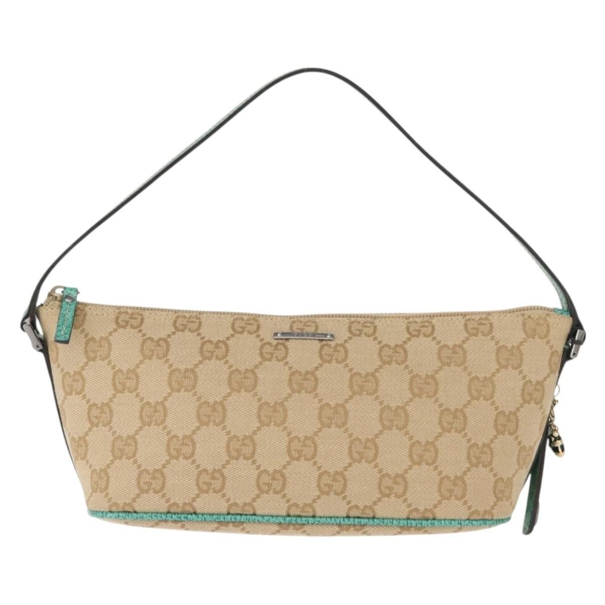 Gucci Gucci Vintage Boat Pochette GG Canvas Size ONE SIZE - 1 Thumbnail