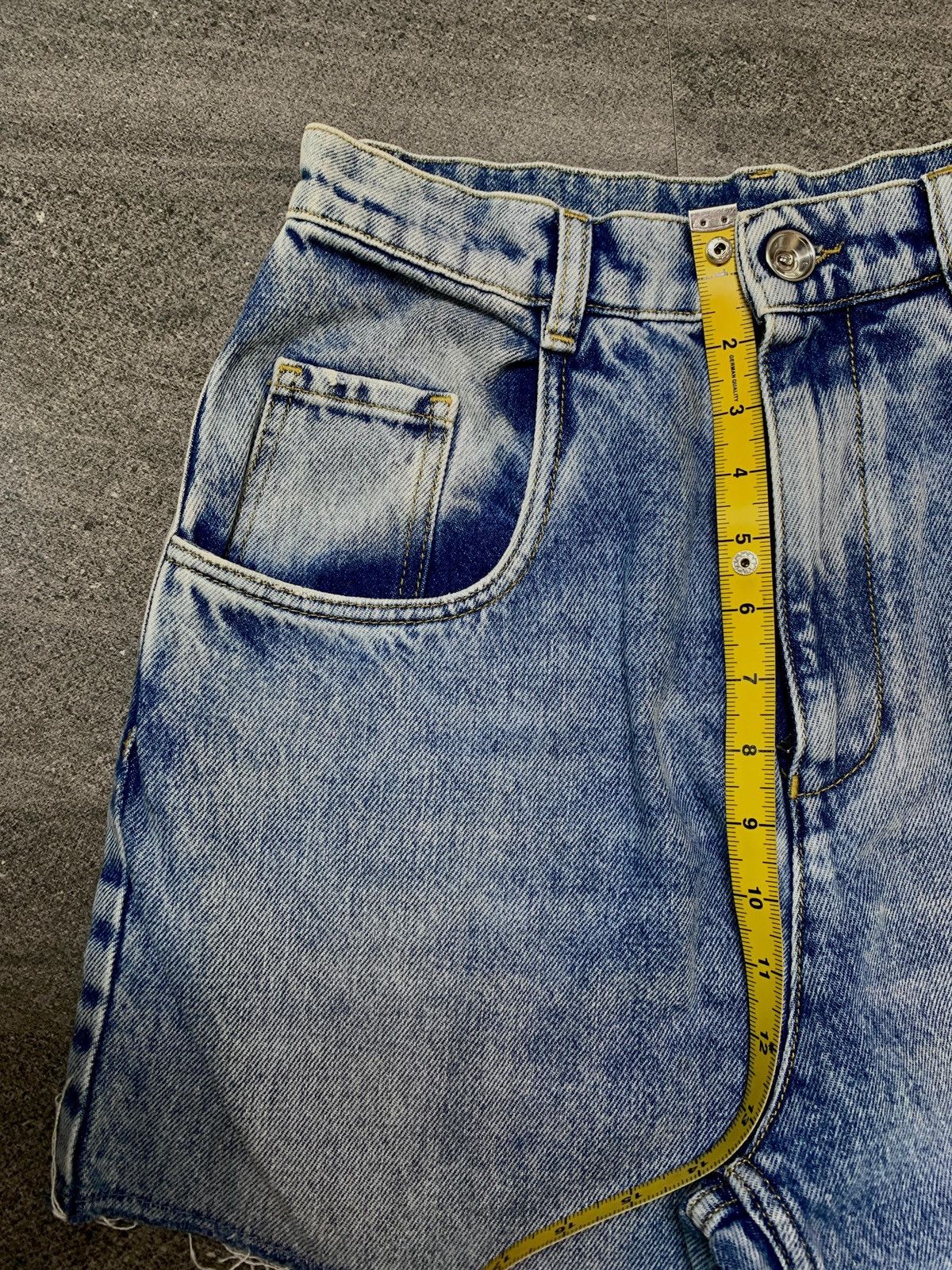 Maison Margiela FREE TAX! Line 1 Slash Cut Baggy Denim Jeans Size US 29 - 16 Thumbnail