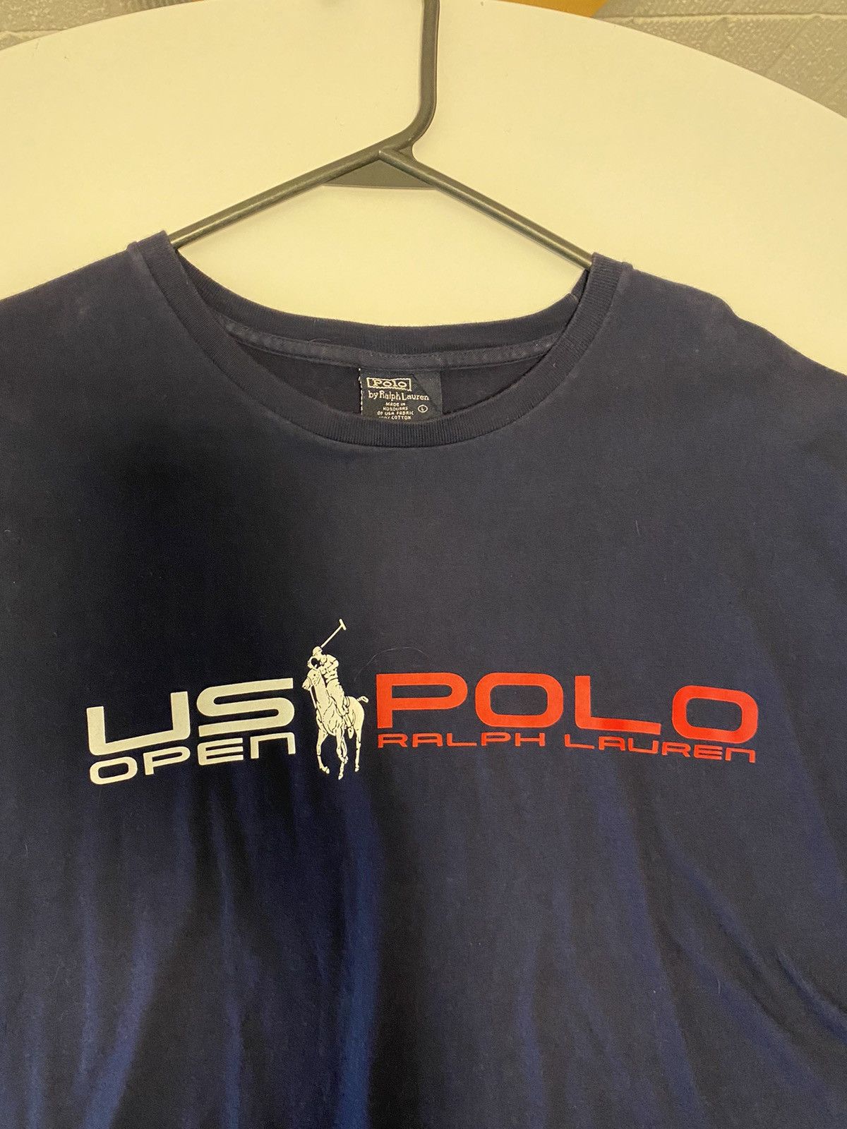 Polo Ralph Lauren × Vintage Polo Ralph Lauren US OPEN T-Shirt Size US L / EU 52-54 / 3 - 4 Thumbnail