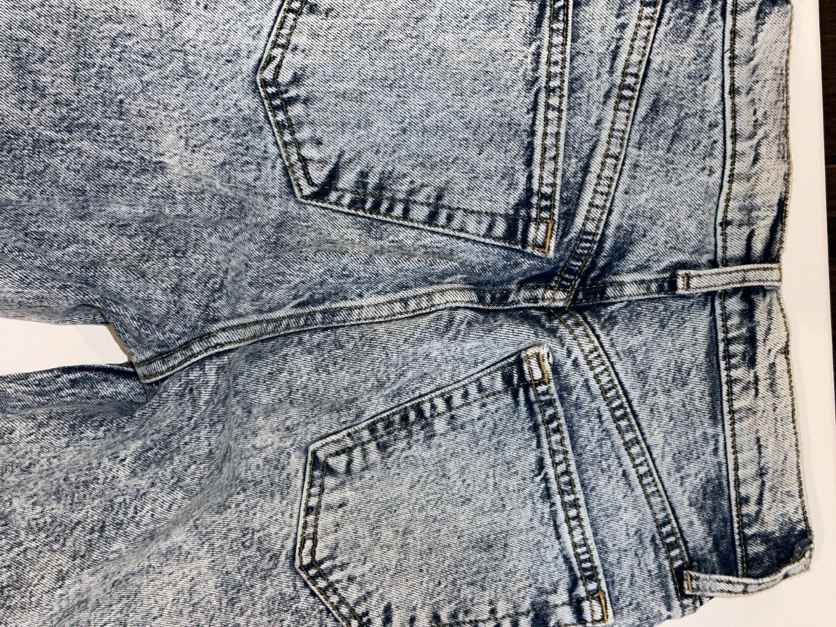 Free People Free People We The Free High Rise Dis Acid Wash Jeans Sz 26 Size 26" / US 2 / IT 38 - 11 Thumbnail