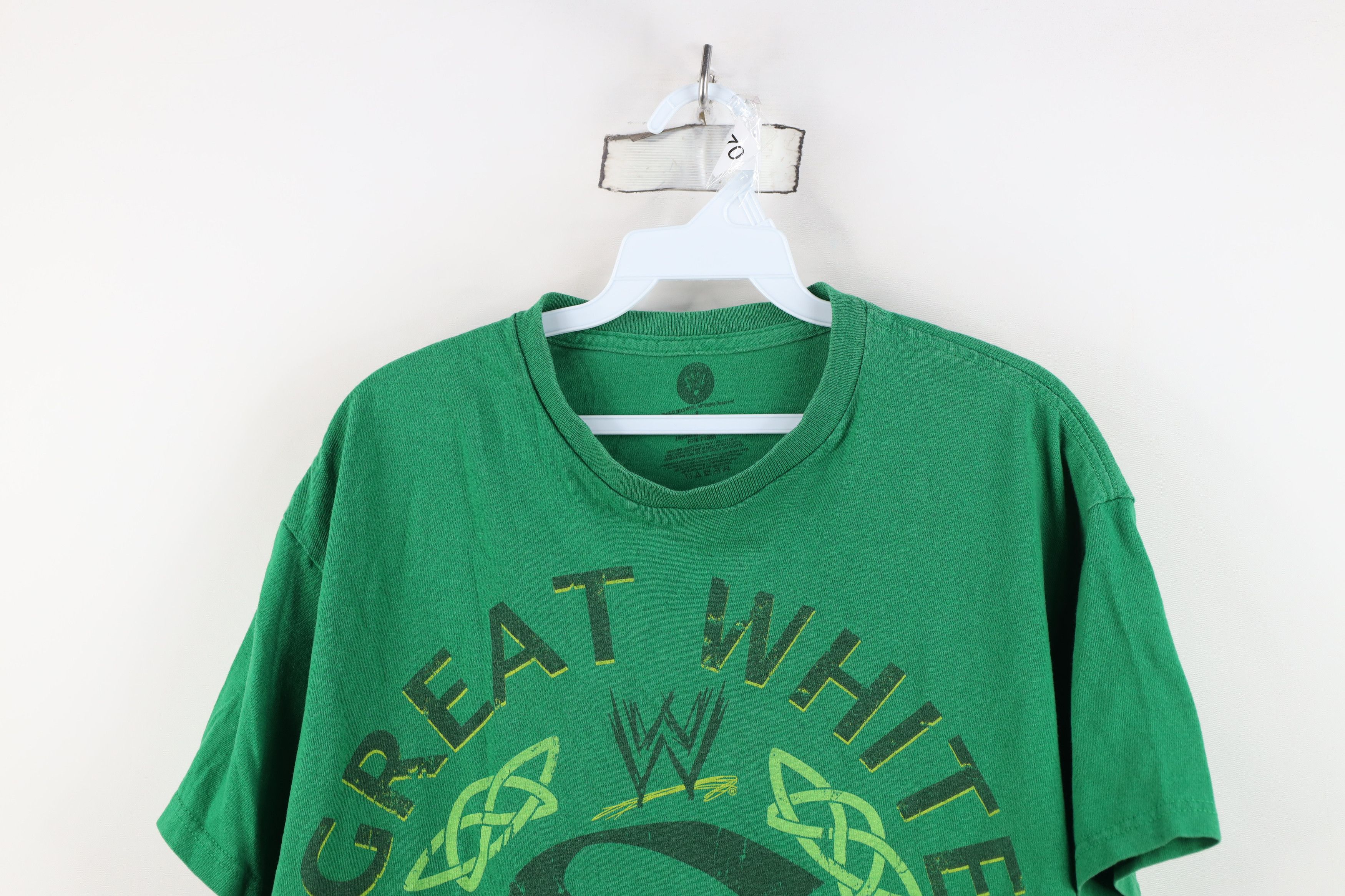Vintage Vintage Y2K WWE Wrestling White Seamus Irish Curse T-Shirt Size US L / EU 52-54 / 3 - 2 Thumbnail