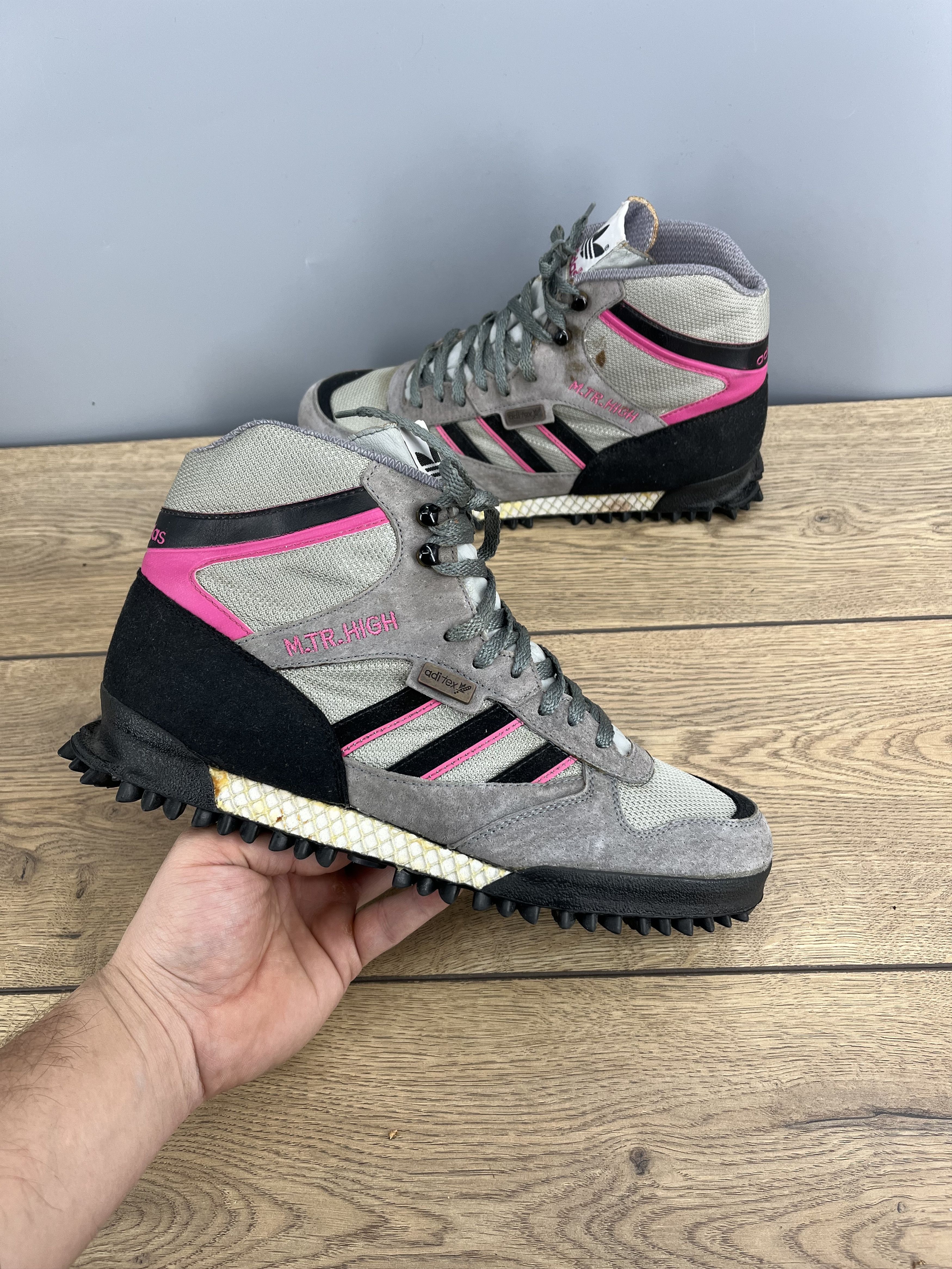 Adidas Vintage Adidas MTR High Hiking Boots Made in Yugoslavia Size US 9.5 / EU 42-43 - 1 Thumbnail