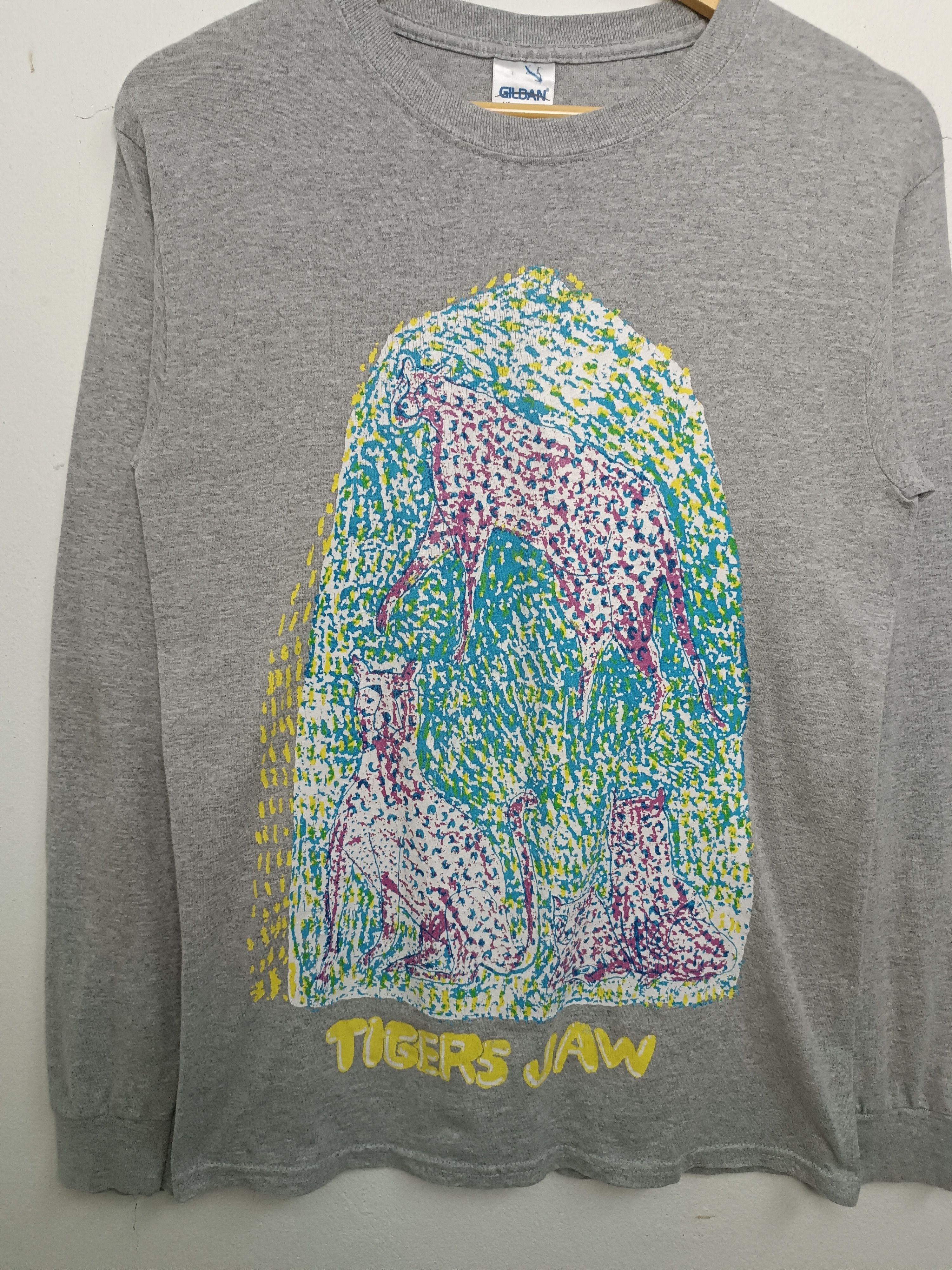 Band Tees VINTAGE 2016 TIGERS JAW TOUR MERCH WITH BASEMENT Size US S / EU 44-46 / 1 - 5 Thumbnail