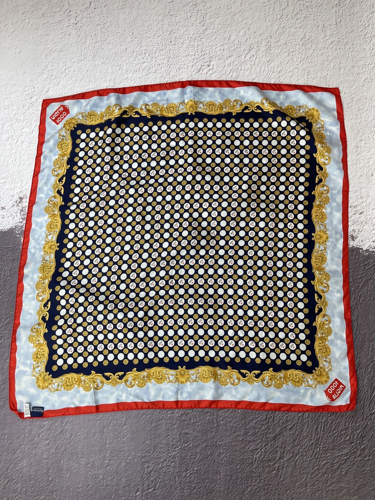Mercedes-Benz Mercedes-Benz Collection Classic 1000 miglia silk scarf rare Size ONE SIZE - 13 Thumbnail