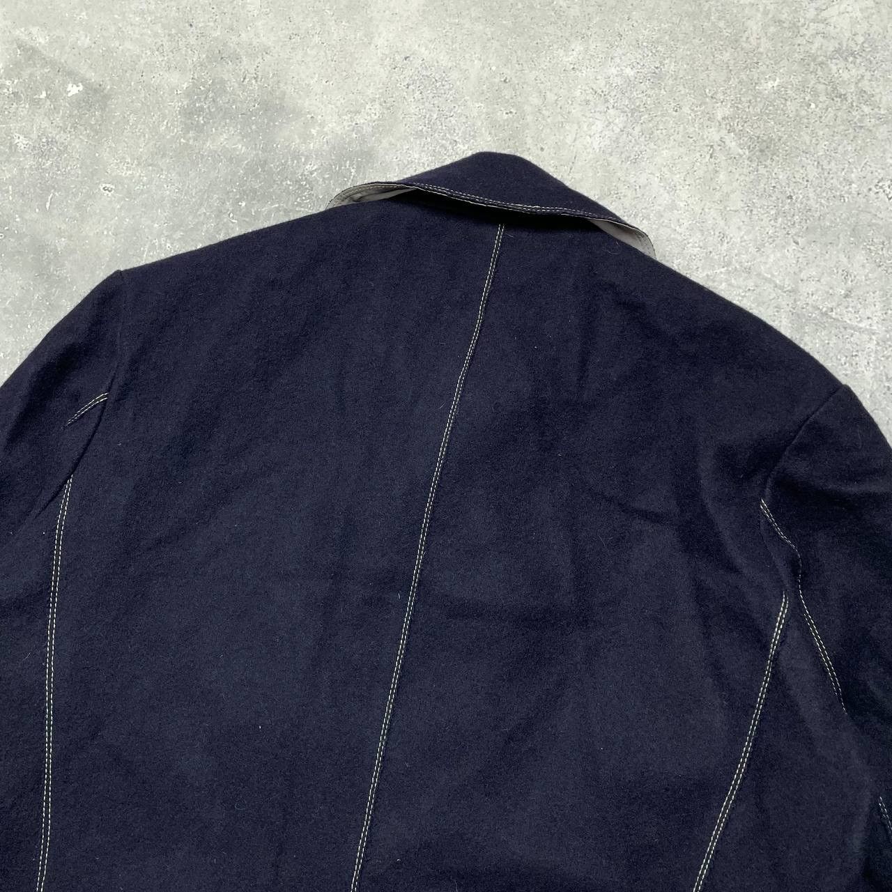 Jean Paul Gaultier Vintage 90s Junior Gaultier Sailor Wool Pea Coat Jacket Size US M / EU 48-50 / 2 - 25 Thumbnail