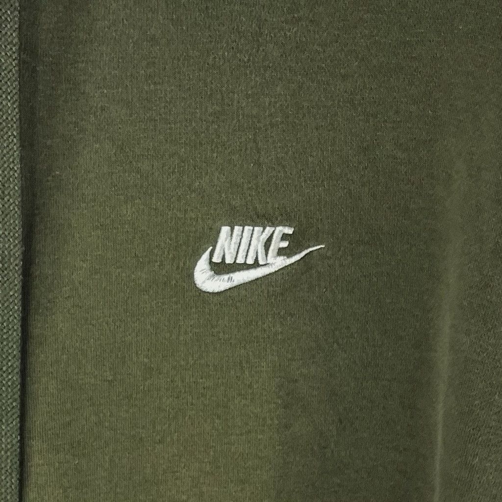 Nike NIKE VINTAGE Men’s Dark Olive Green Hoodie Grunge Stained L Size US L / EU 52-54 / 3 - 5 Thumbnail