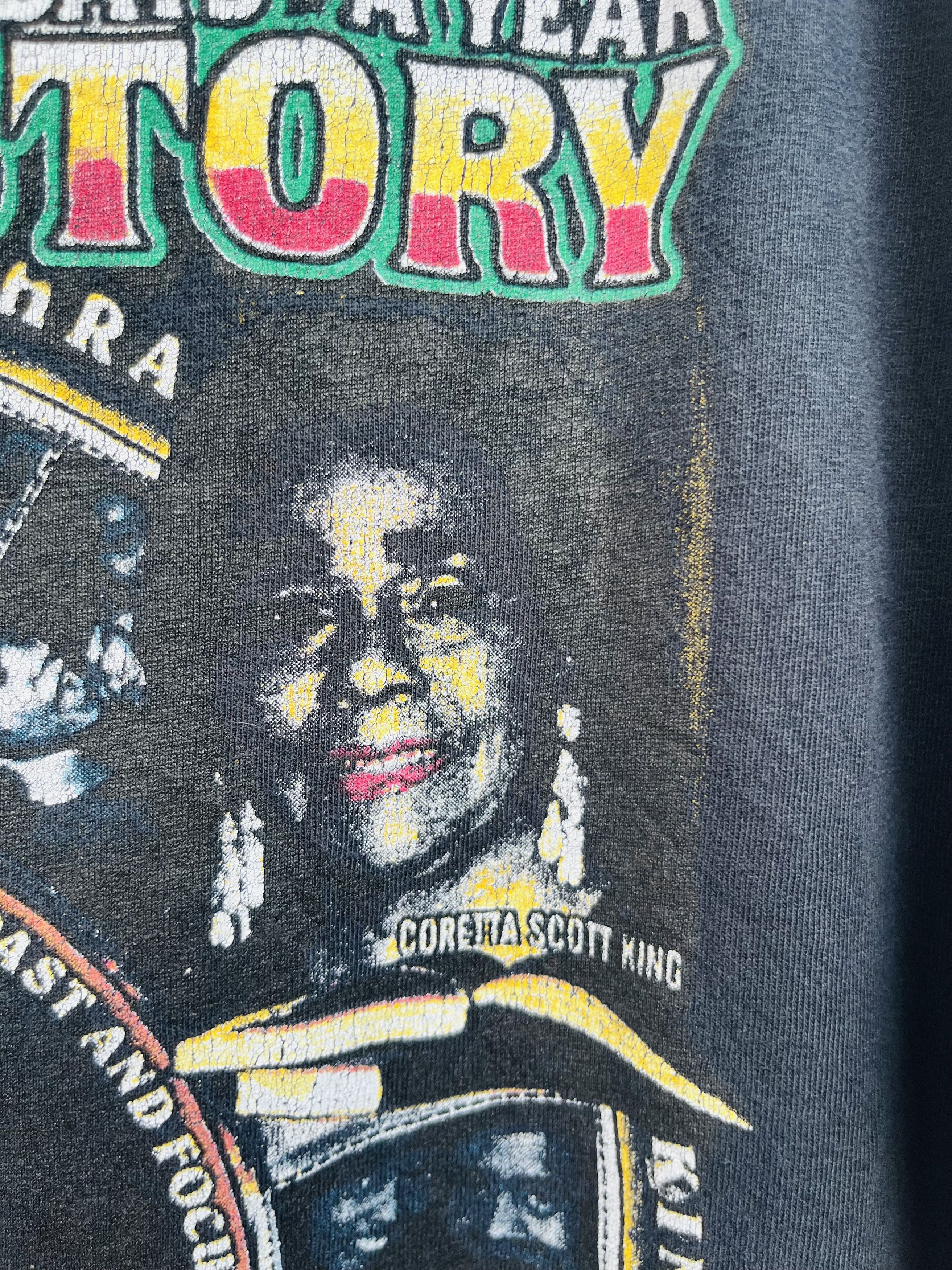 Vintage Vintage Black History Shirt Size US XL / EU 56 / 4 - 9 Thumbnail