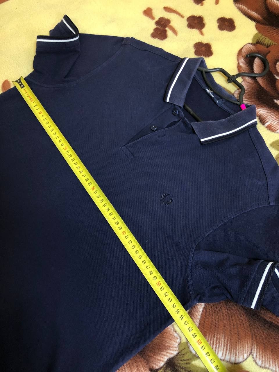 Fred Perry FRED PERRY ORIGINAL MEN CASUAL SHORT SLEEVE POLO SHIRT TEE Size US XL / EU 56 / 4 - 7 Thumbnail