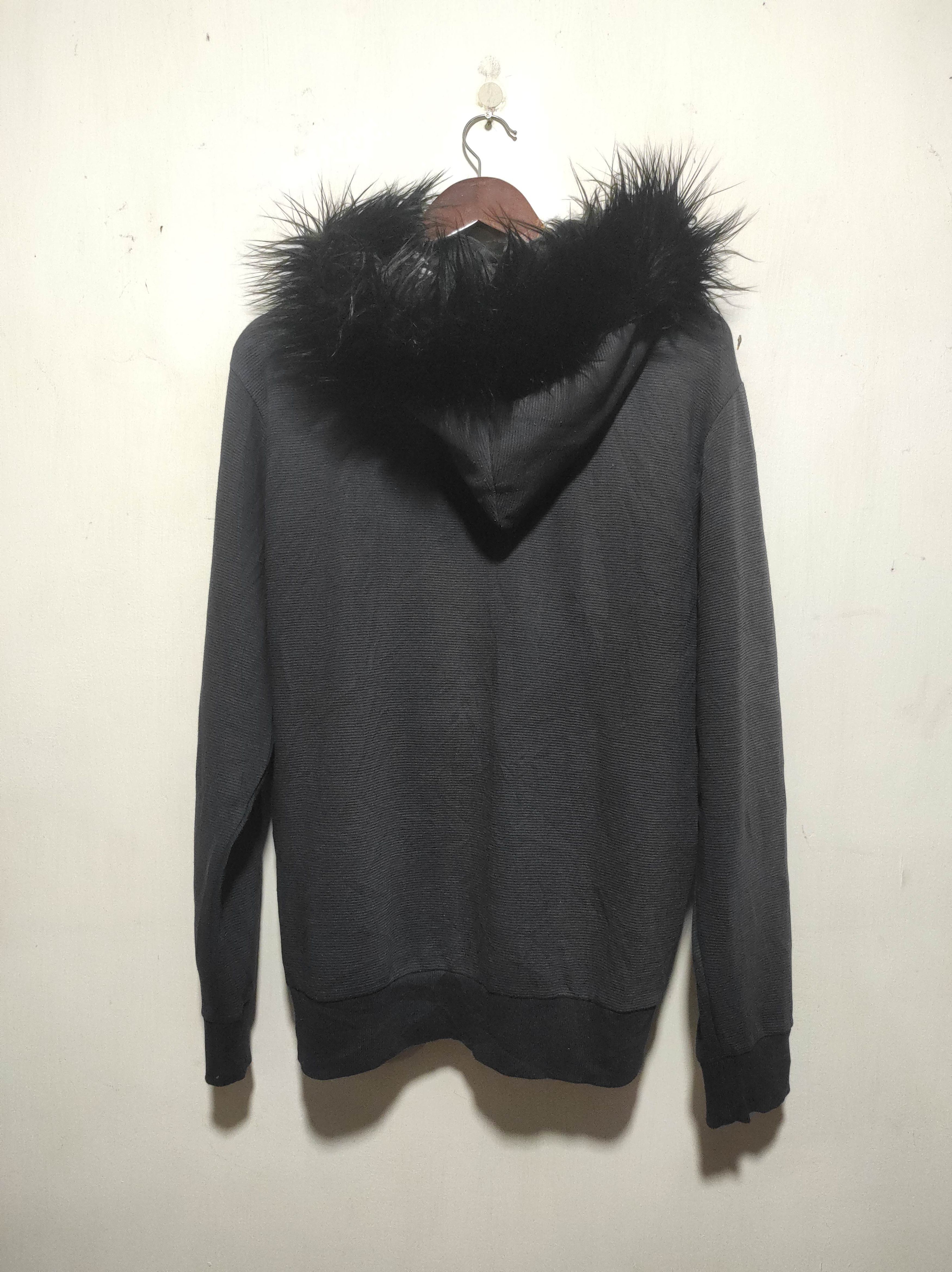Hysteric Glamour Taka-Q navy faded Fur Hoodie IfSixWasNine LGB style Size US L / EU 52-54 / 3 - 9 Thumbnail