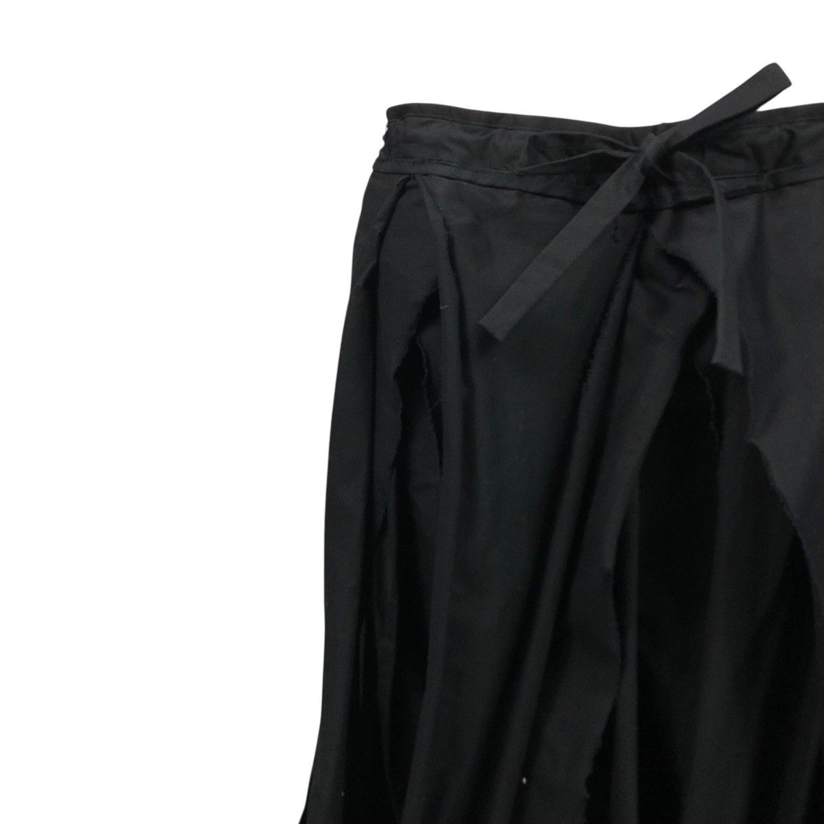 Yohji Yamamoto 🔥RICH BLACK GABARDINE DECO BONDAGE DESIGN YOHJI YAMAMOTO Size US 30 / EU 46 - 16 Thumbnail