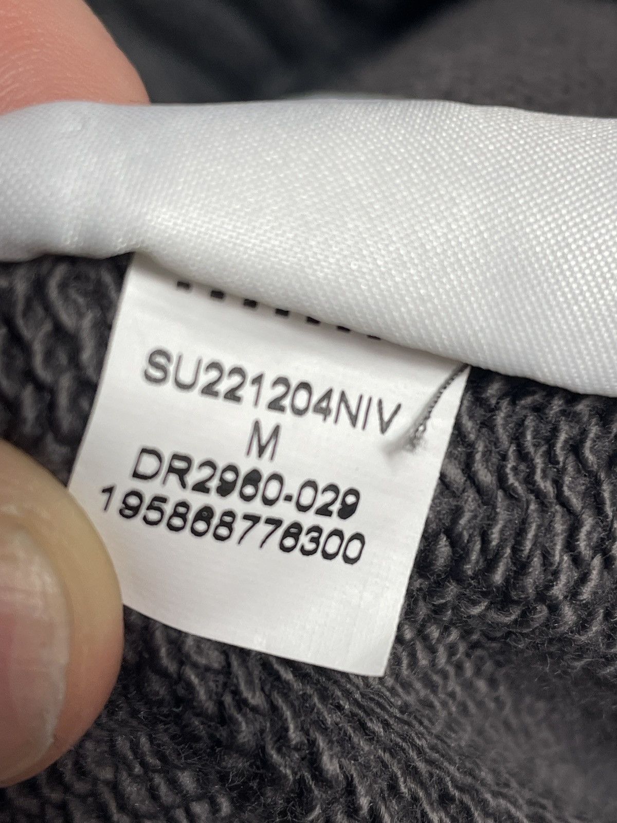 Jordan Brand Nike Air Jordan x J Balvin Fleece Sweatpants Grey Size M Size US 30 / EU 46 - 6 Thumbnail