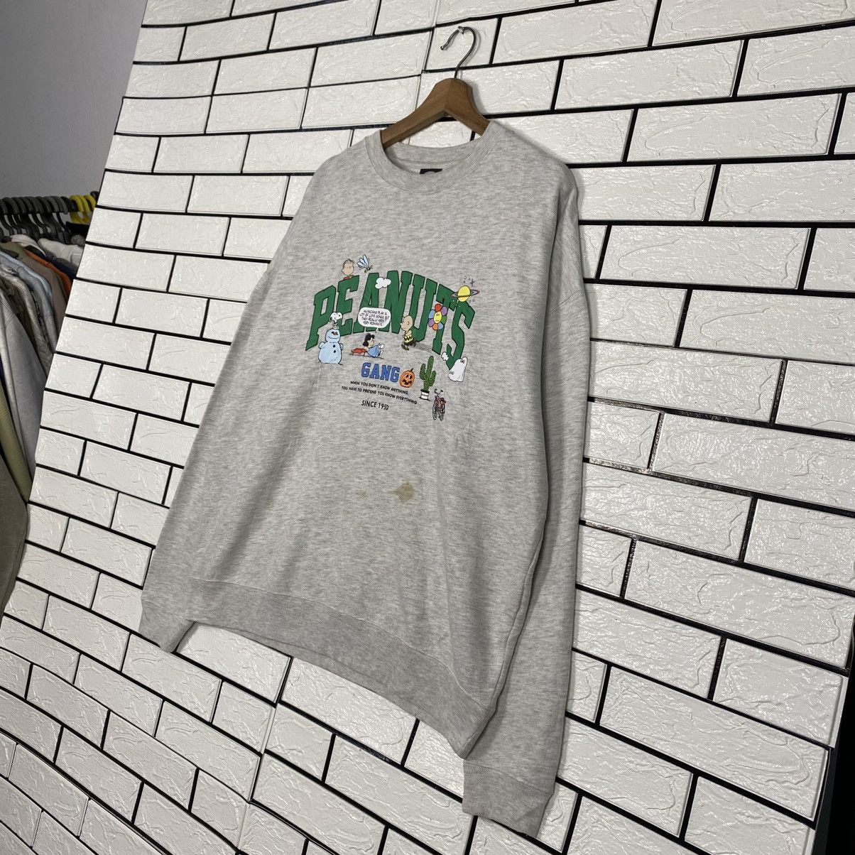Japanese Brand 📌Vintage Sweatshirt Peanuts Big Logo Cartoon Size US S / EU 44-46 / 1 - 3 Thumbnail
