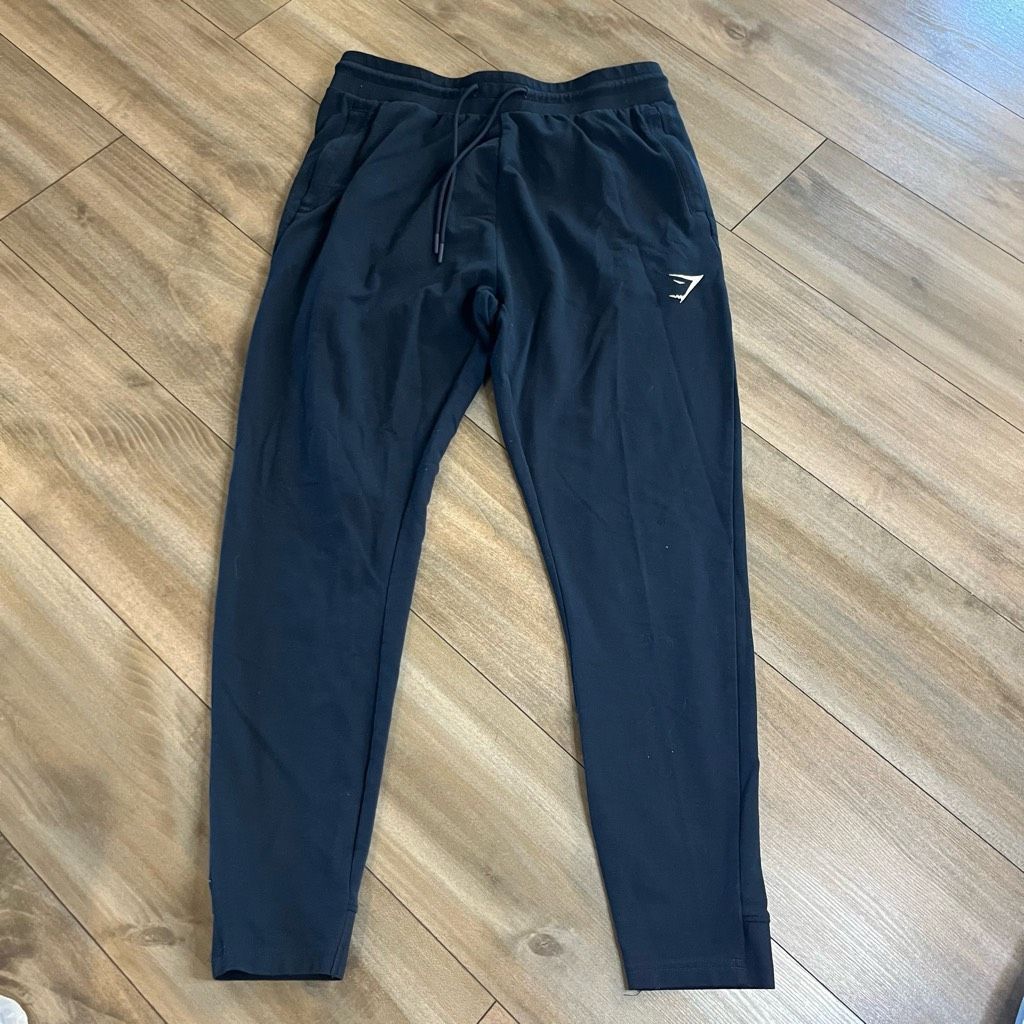 Gymshark Gymshark Navy Athletic Workout Joggers Men Large Bin J-27 Size US 40 / EU 56 - 2 Thumbnail