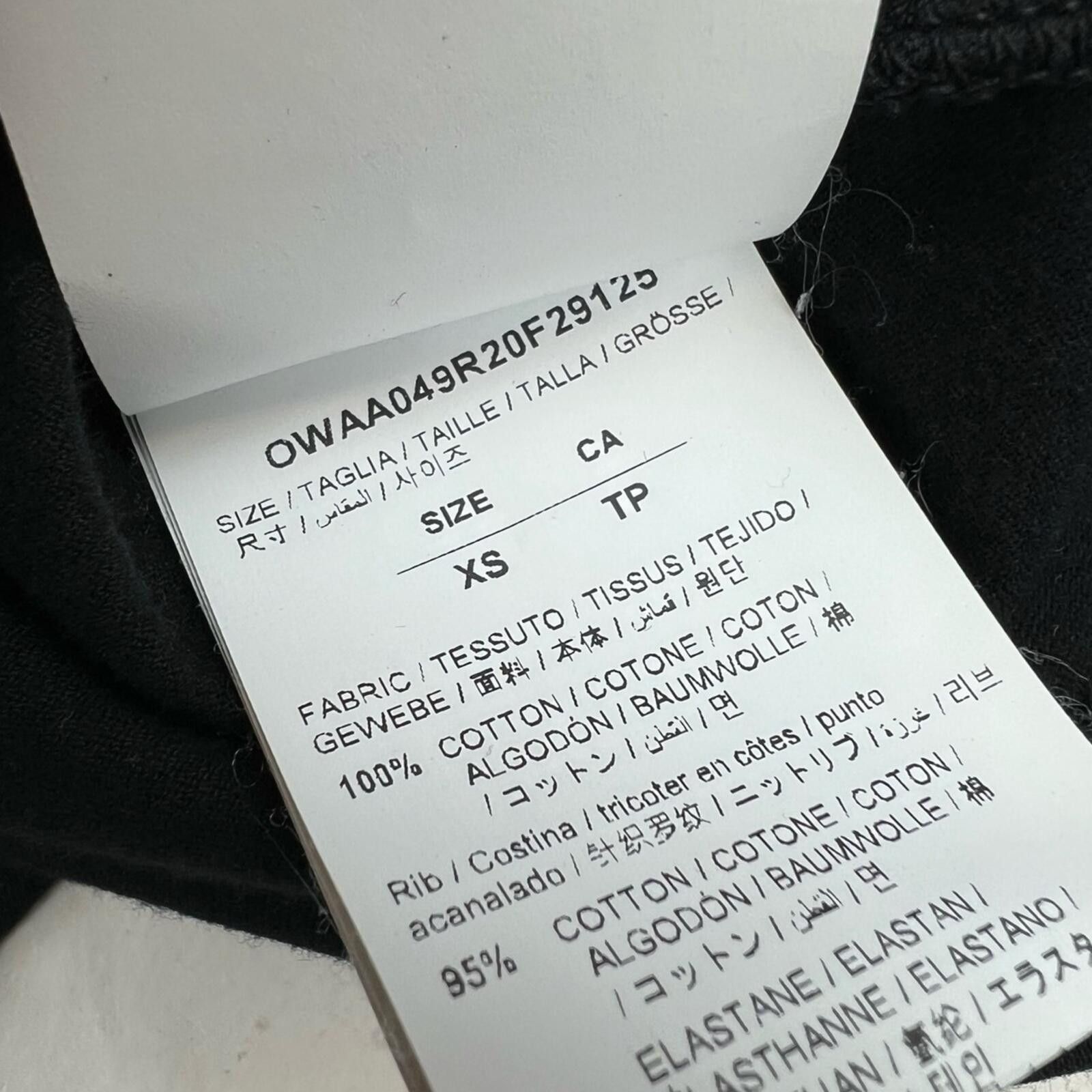 Off-White Off-White Women's Rubber Arrows Black T Shirt Size XS / US 0-2 / IT 36-38 - 4 Thumbnail