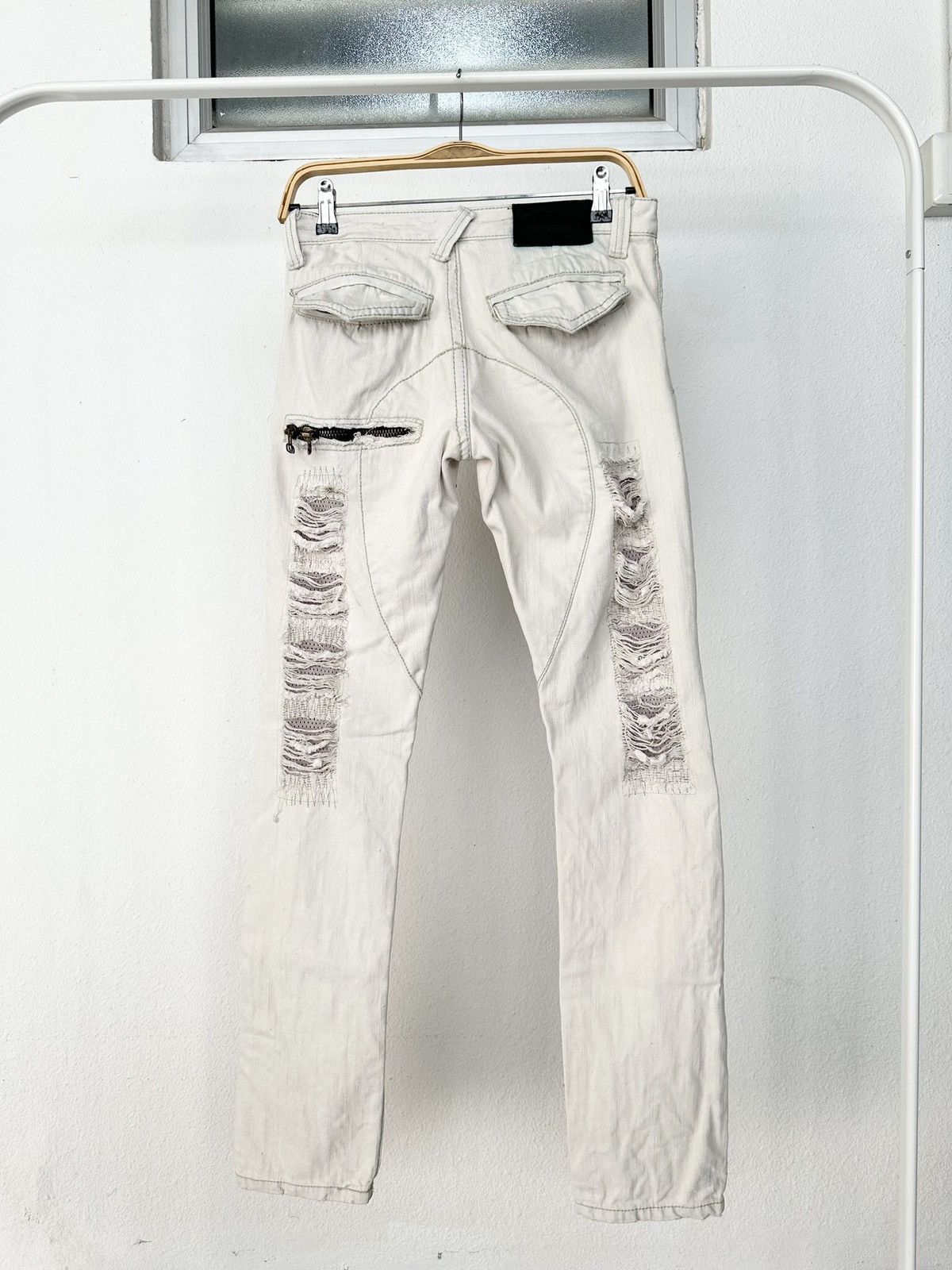 14th Addiction Y2k Solberry gothic j-rock distressed denim Size US 30 / EU 46 - 11 Thumbnail