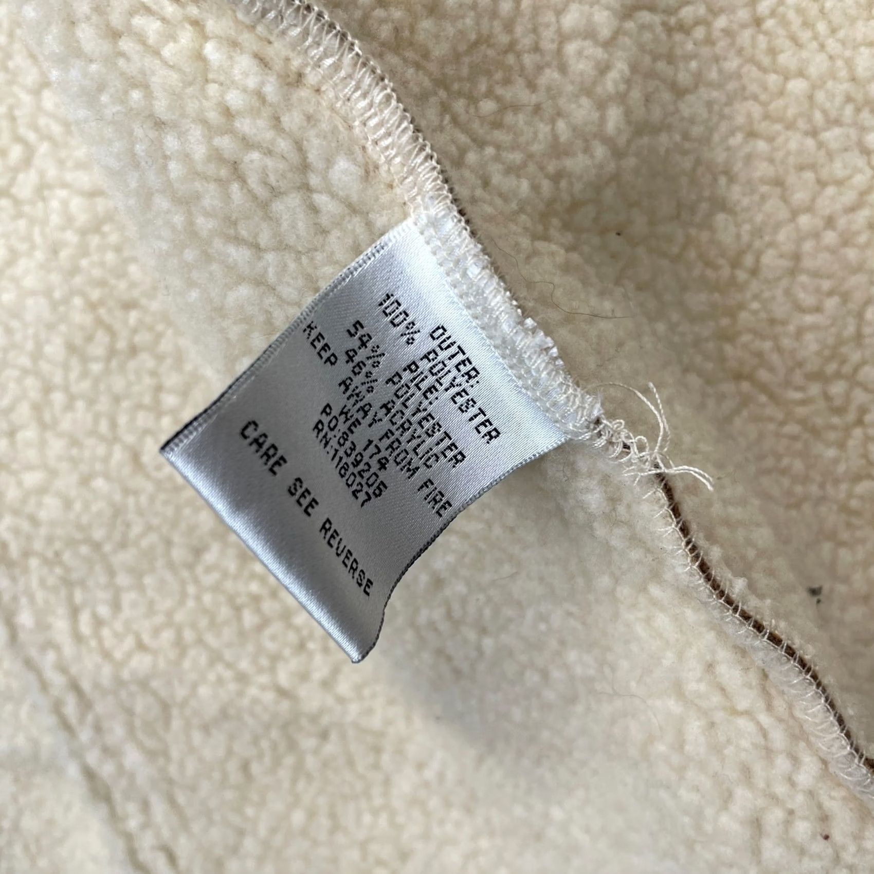Boden Boden Coat Womens 14 Brown Fuax Leather Sherpa Shearling Jacket Rancher Western Size XL / US 12-14 / IT 48-50 - 5 Thumbnail