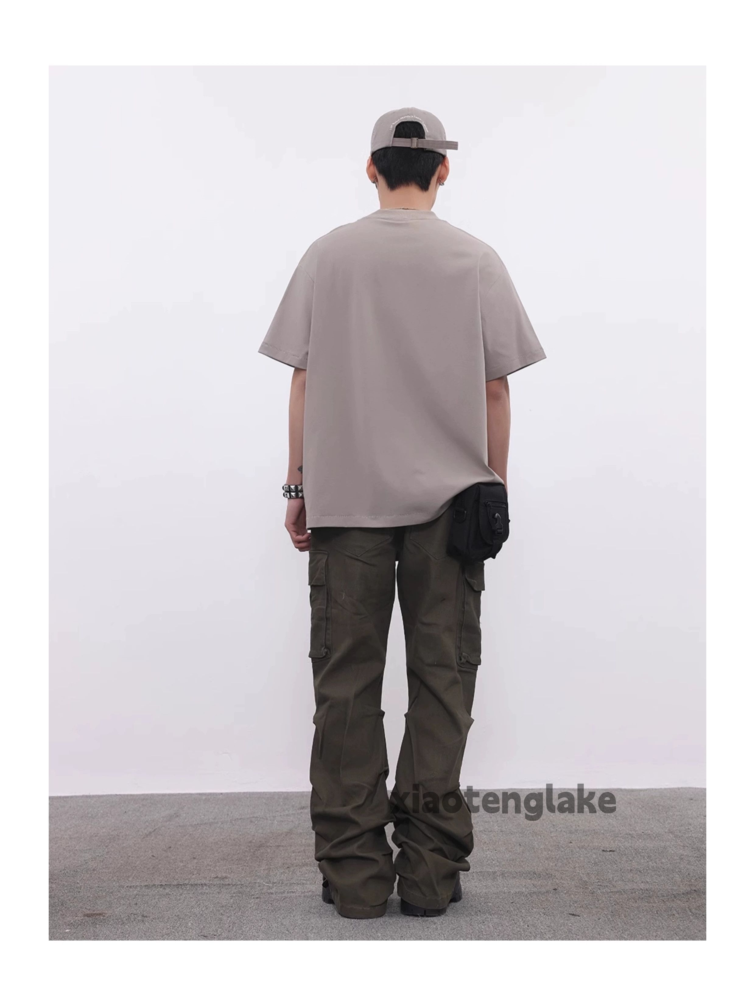 Designer × Japanese Brand × Vintage utility military outdoor punk flared pleated cargo pants Size US 32 / EU 48 - 3 Thumbnail