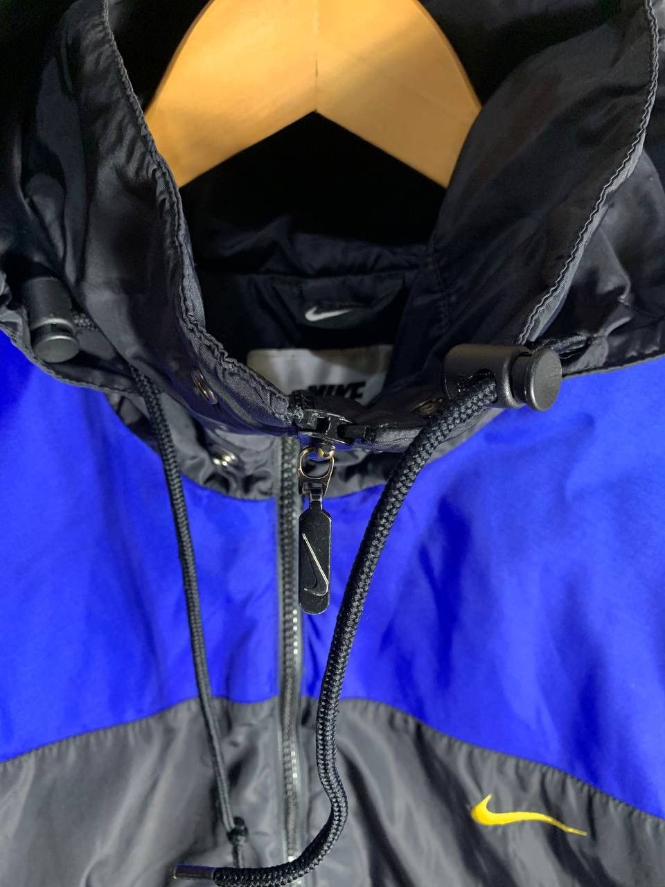 Nike × Vintage VERY RARE NIKE LIGHT JACKET DOWN BIG LOGO SWOOSH Y2K 90s SK8 Size US XL / EU 56 / 4 - 4 Thumbnail